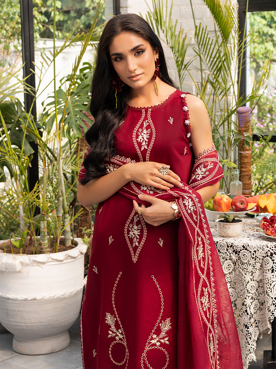 Izel | Meadow Muse Embroidered Lawn 25 | EVARA