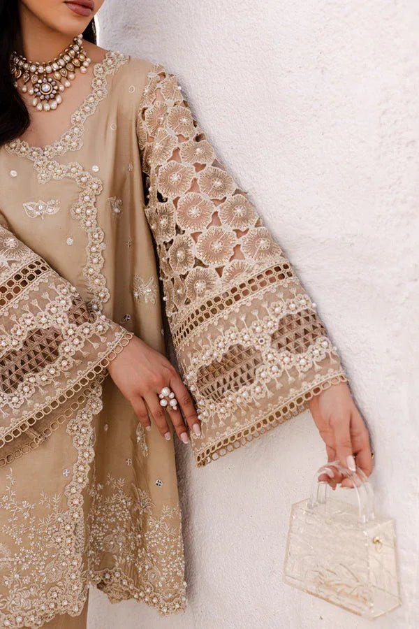 Marjjan | Elyna Lawn | EVERLY MP-43 (SKIN GOLD) - Rang-e-Khaas