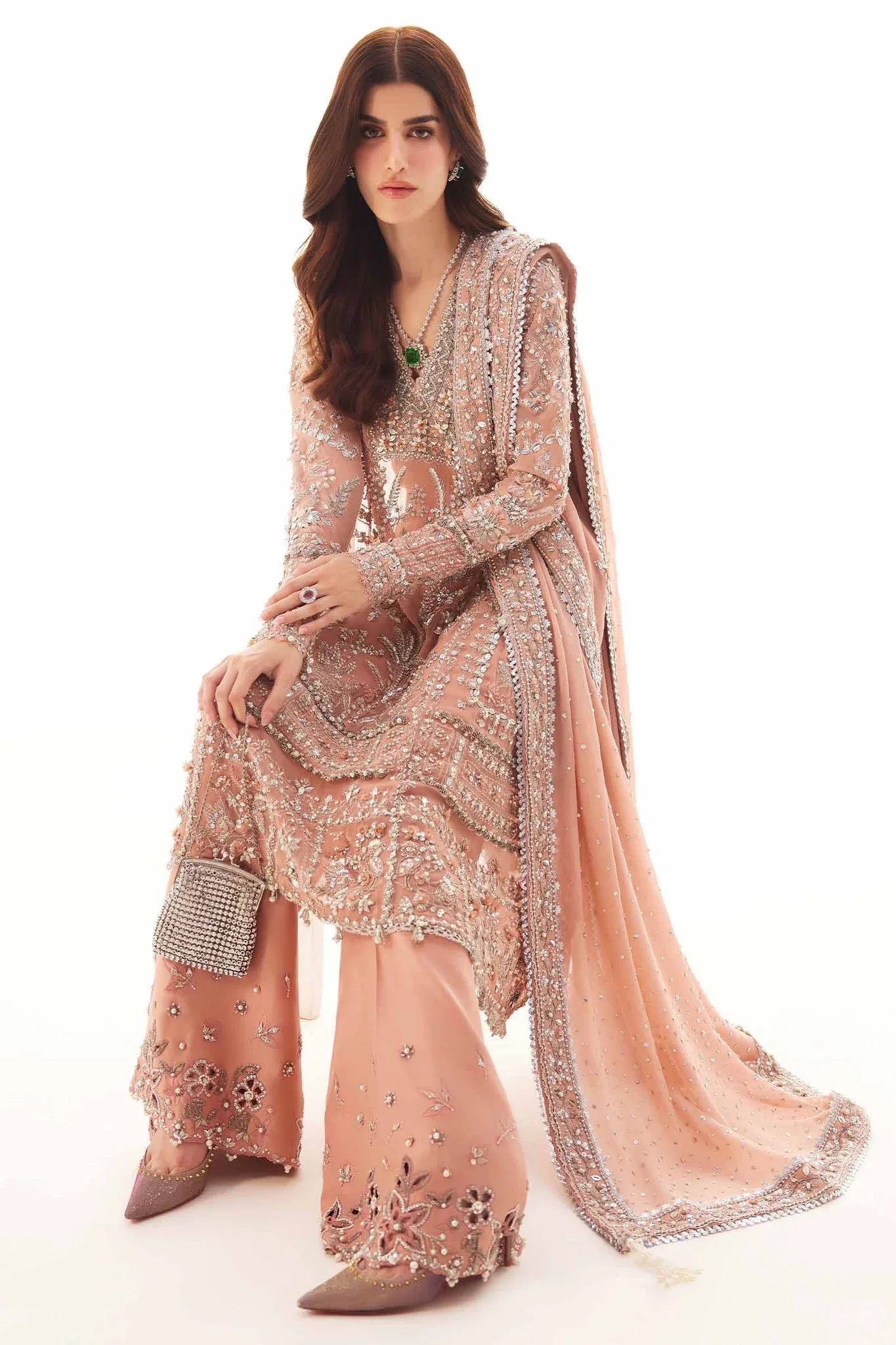 Elan | Elitarie Wedding Formals | ROSÉA (EP-21213) - Rang-e-Khaas