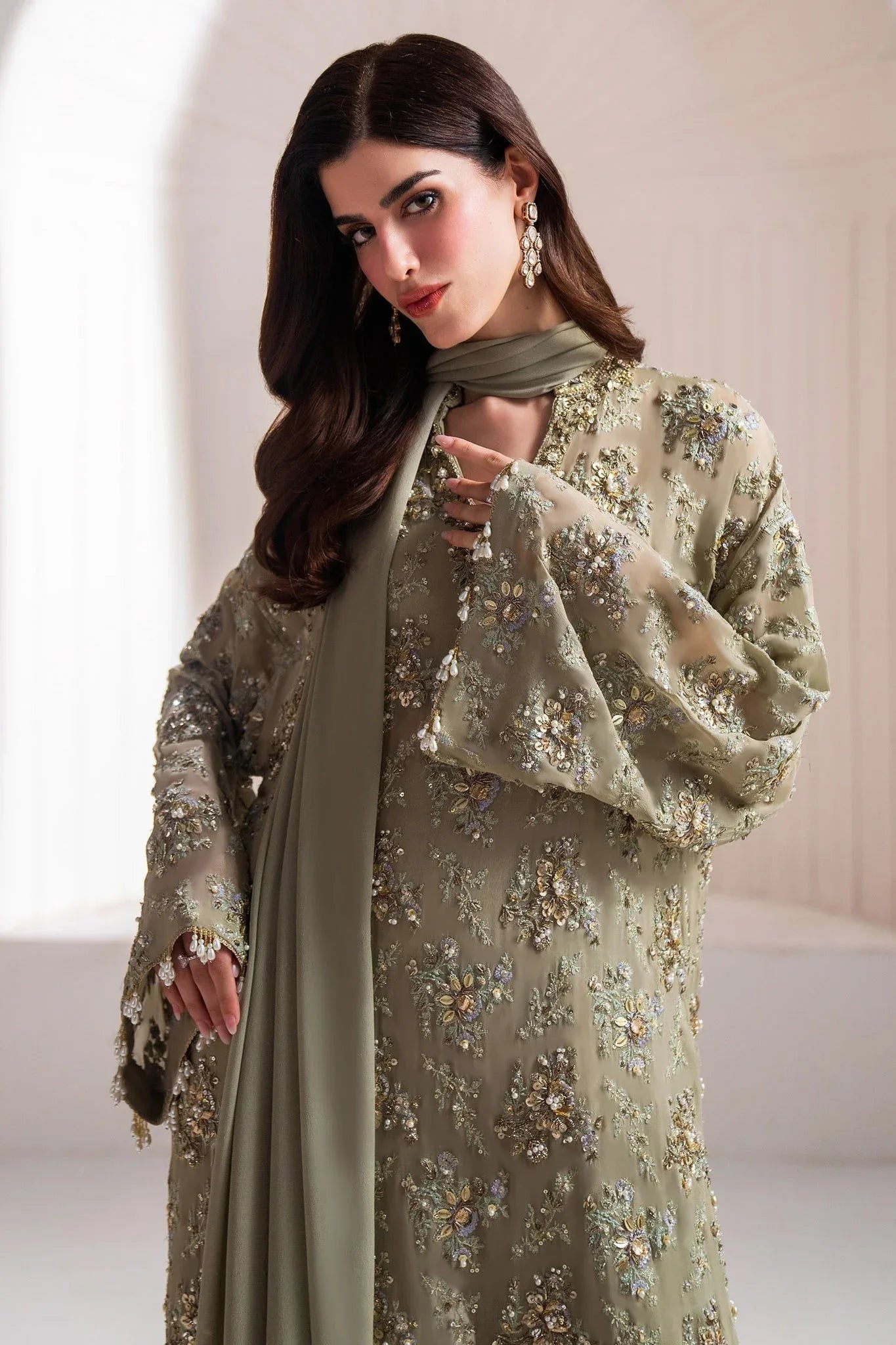Elan | Elitarie Wedding Formals | CLARTÉ (EP-21215) - Rang-e-Khaas