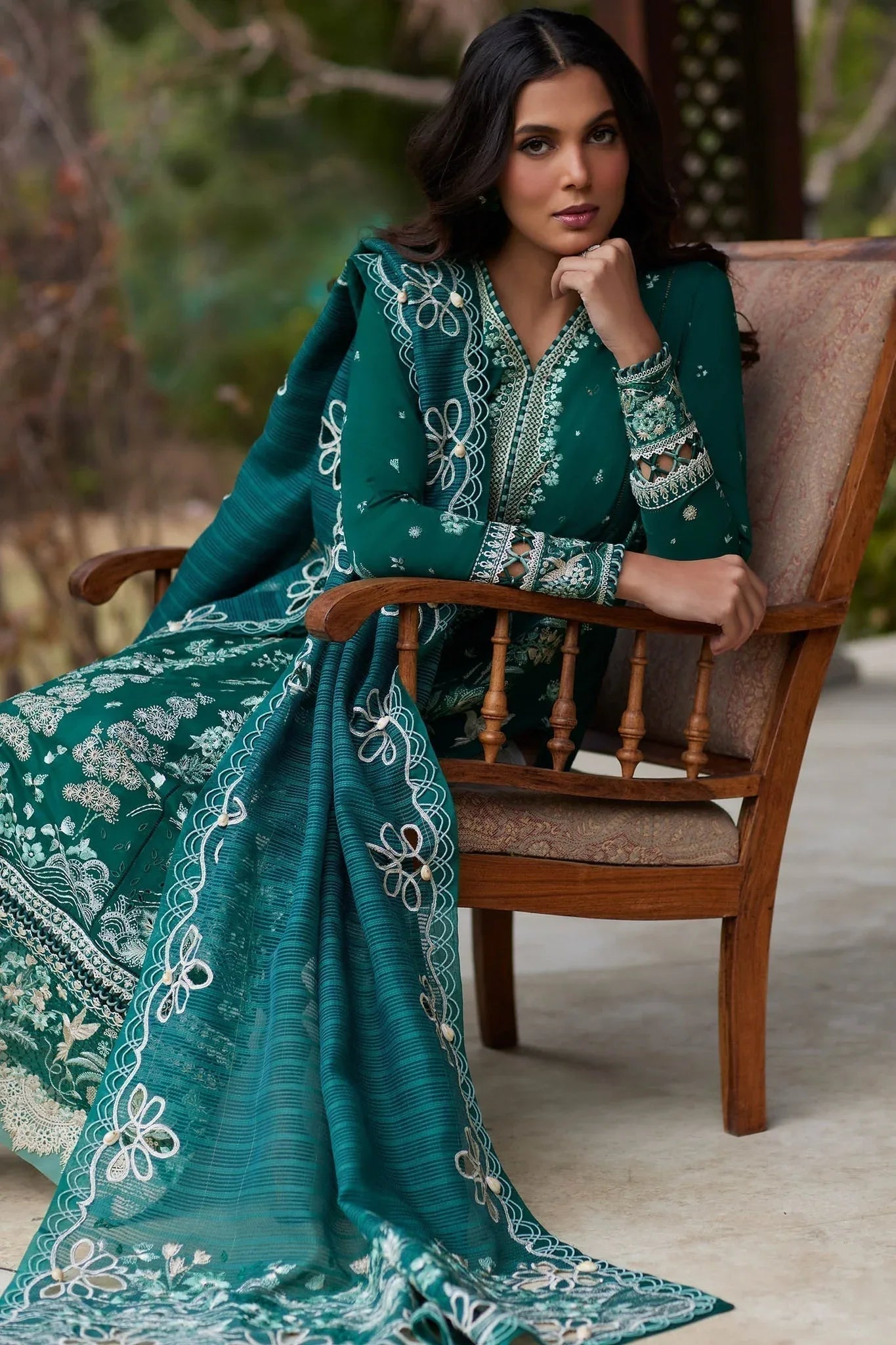 Elan | Lawn24 | NEDINE (EL24-02 A) - Rang-e-Khaas