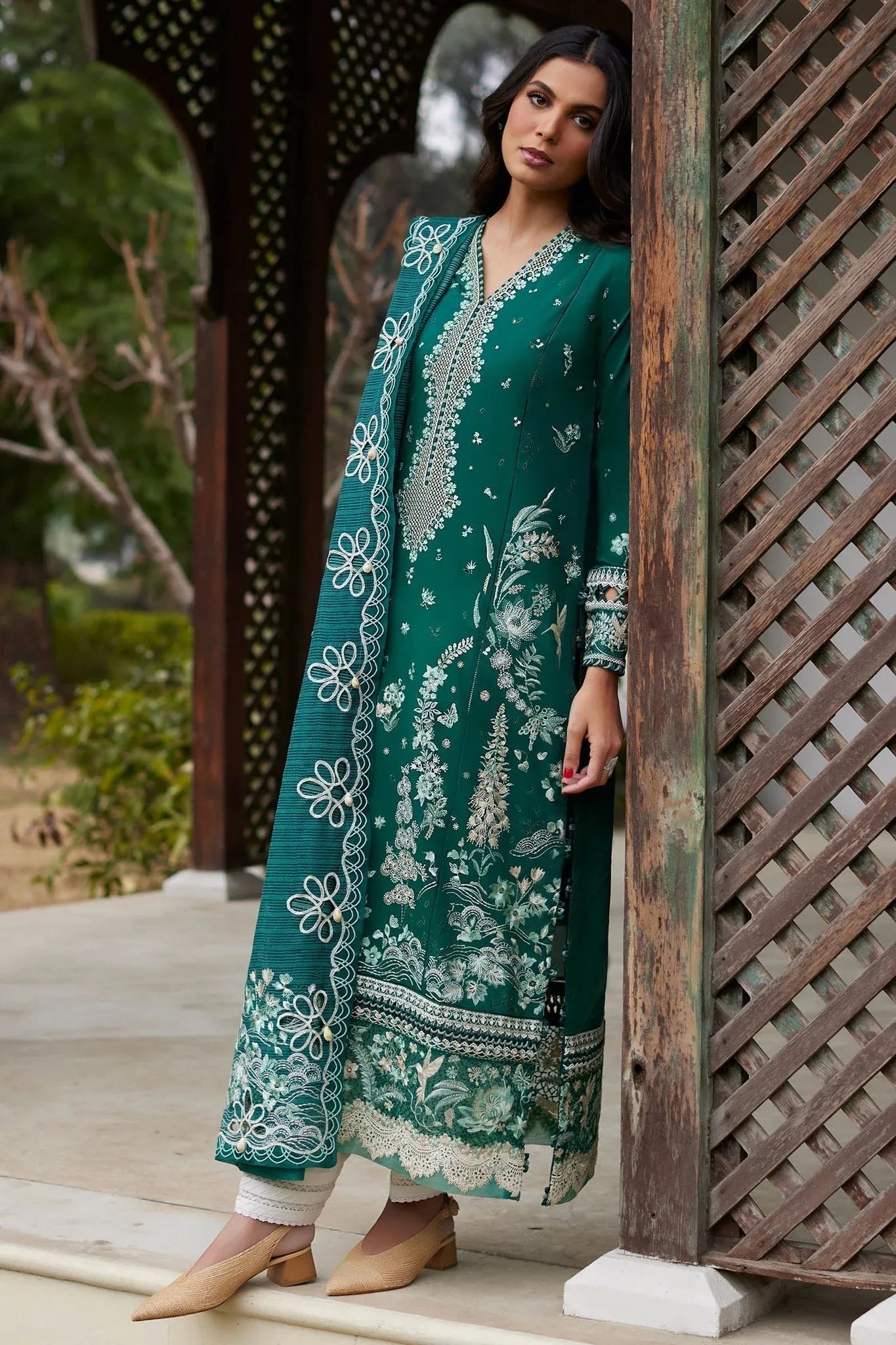 Elan | Lawn24 | NEDINE (EL24-02 A) - Rang-e-Khaas