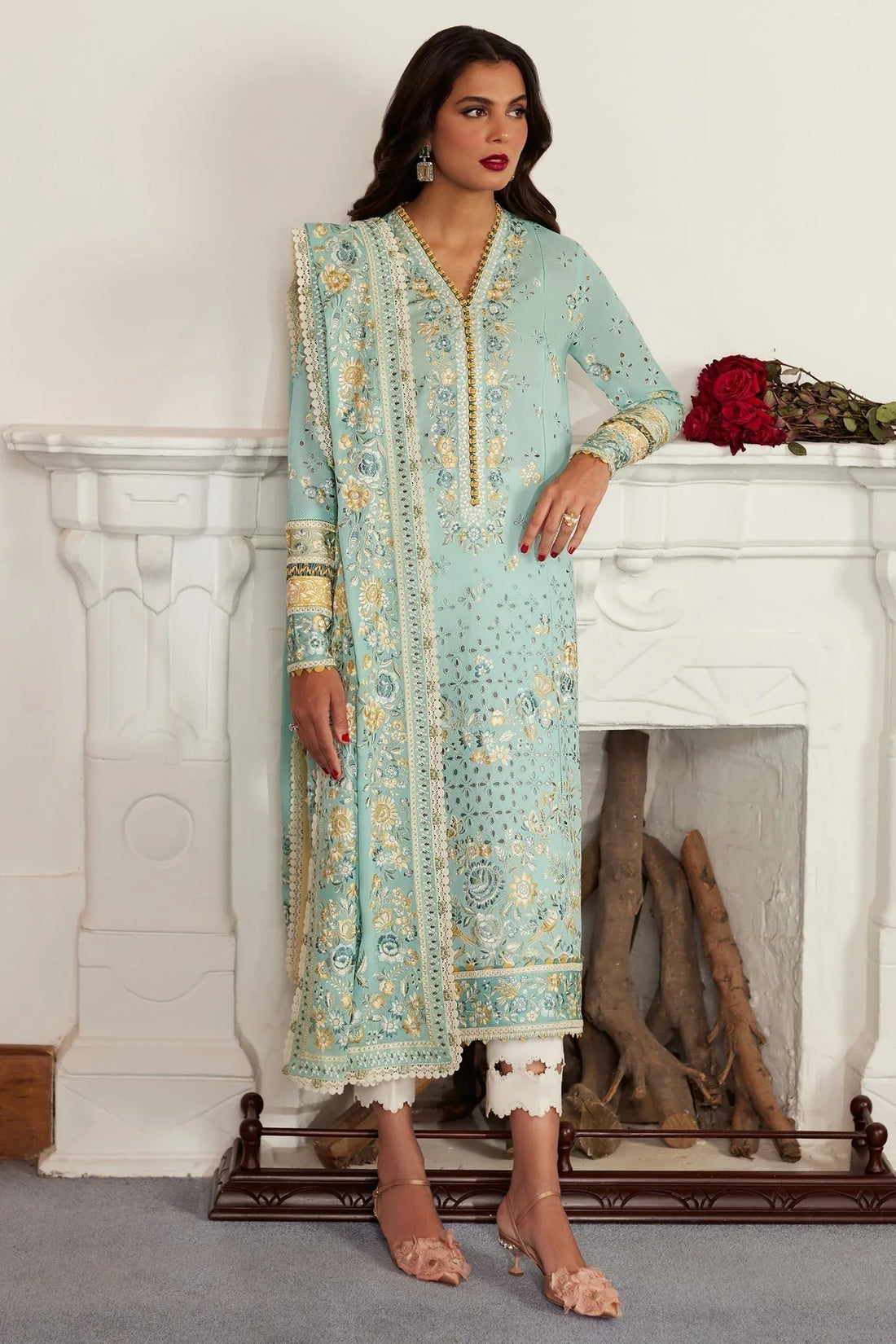 Elan | Lawn24 | IVANA (EL24-06 A) - Rang-e-Khaas