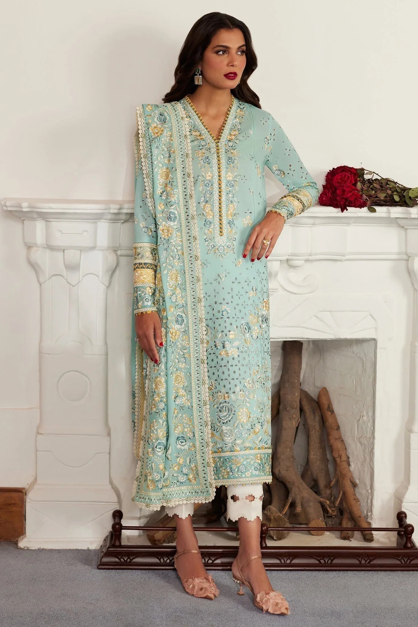 Elan | Lawn24 | IVANA (EL24-06 A) - Rang-e-Khaas