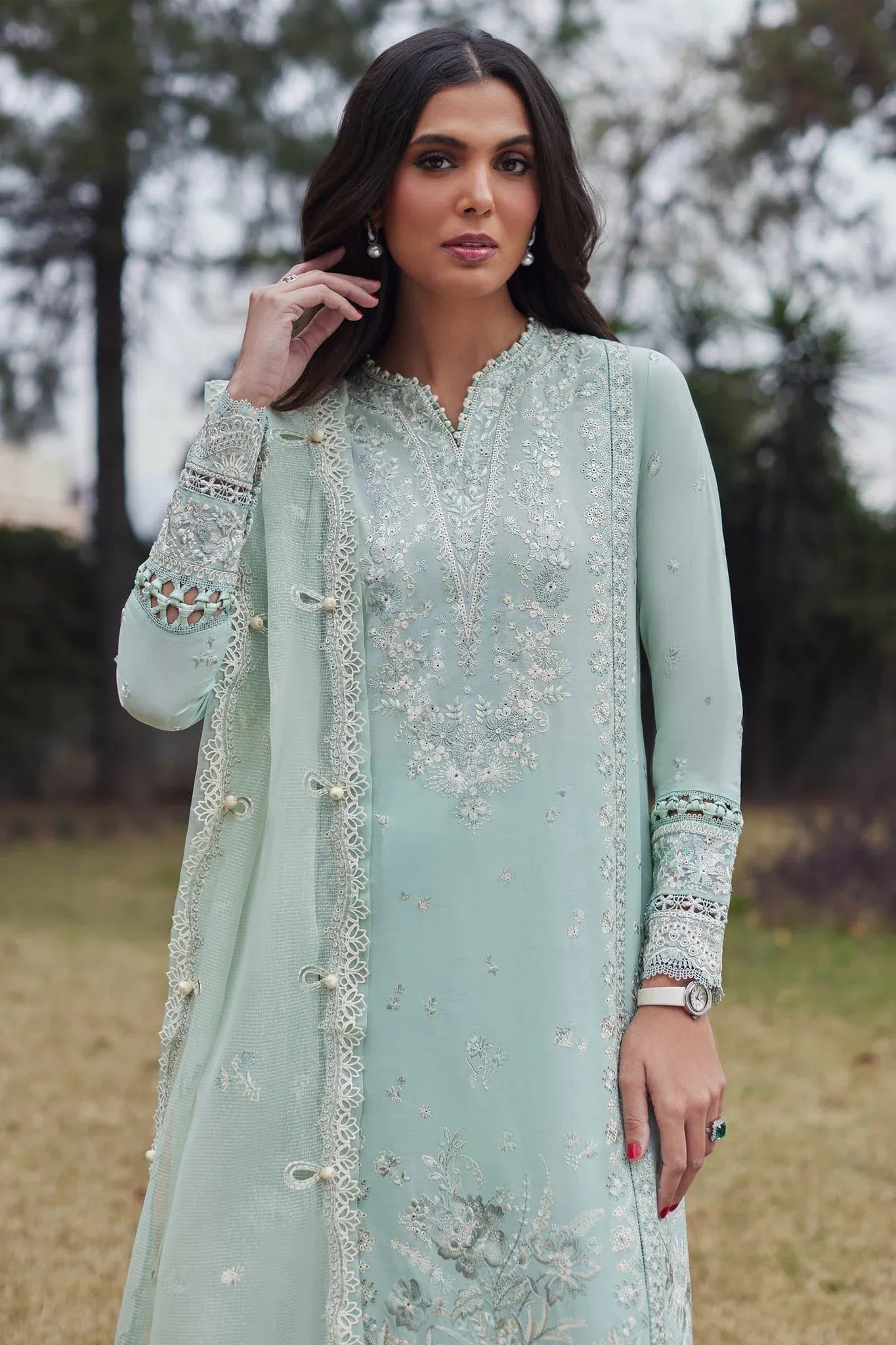Elan | Lawn24 | MINA (EL24-01 B) - Rang-e-Khaas