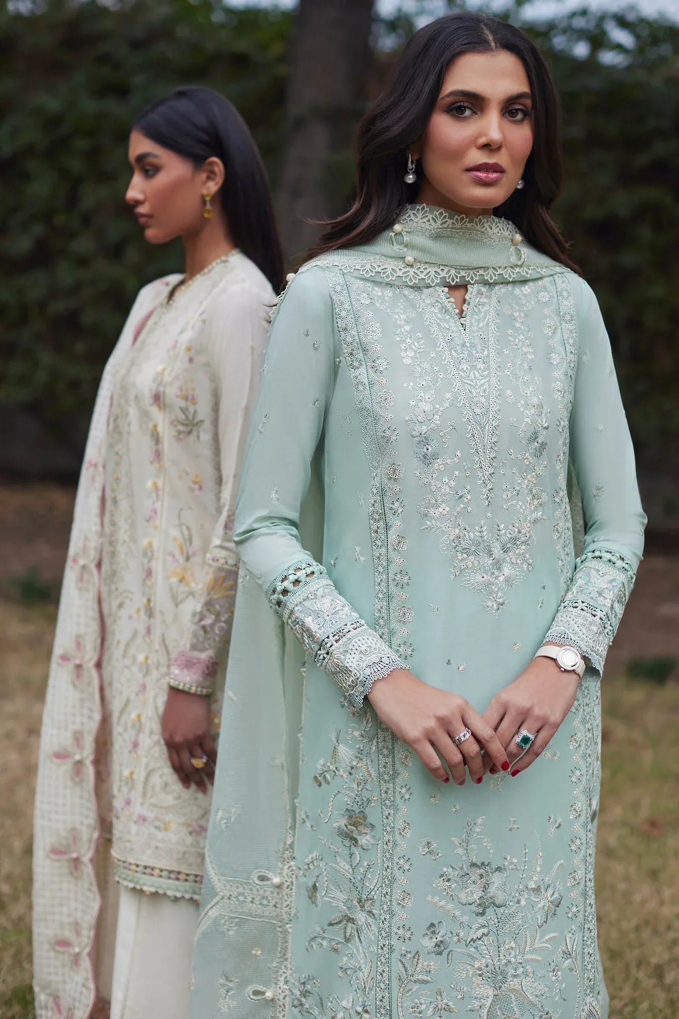 Elan | Lawn24 | MINA (EL24-01 B) - Rang-e-Khaas