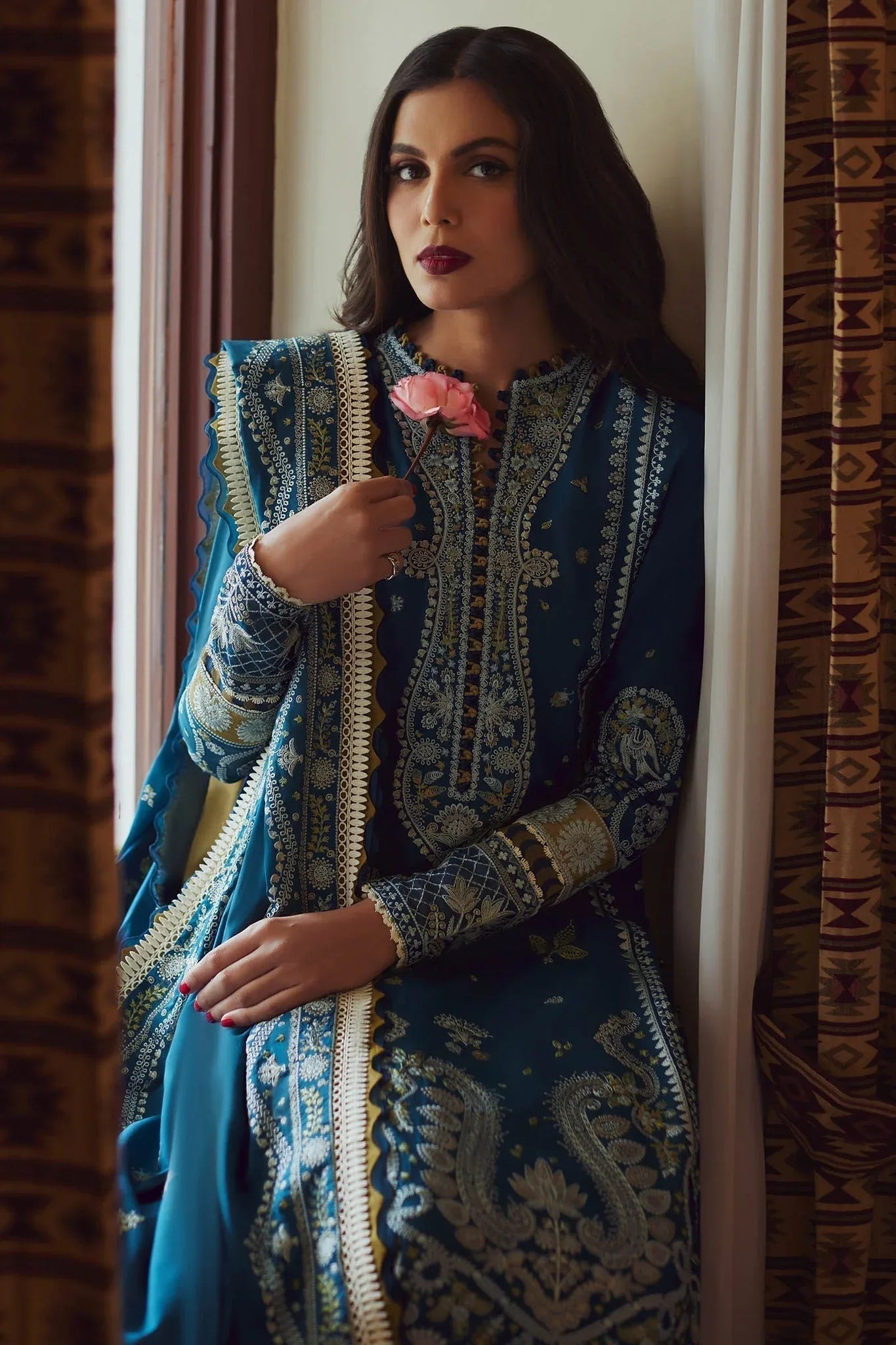 Elan | Lawn24 | MAHROSH (EL24-04 A) - Rang-e-Khaas
