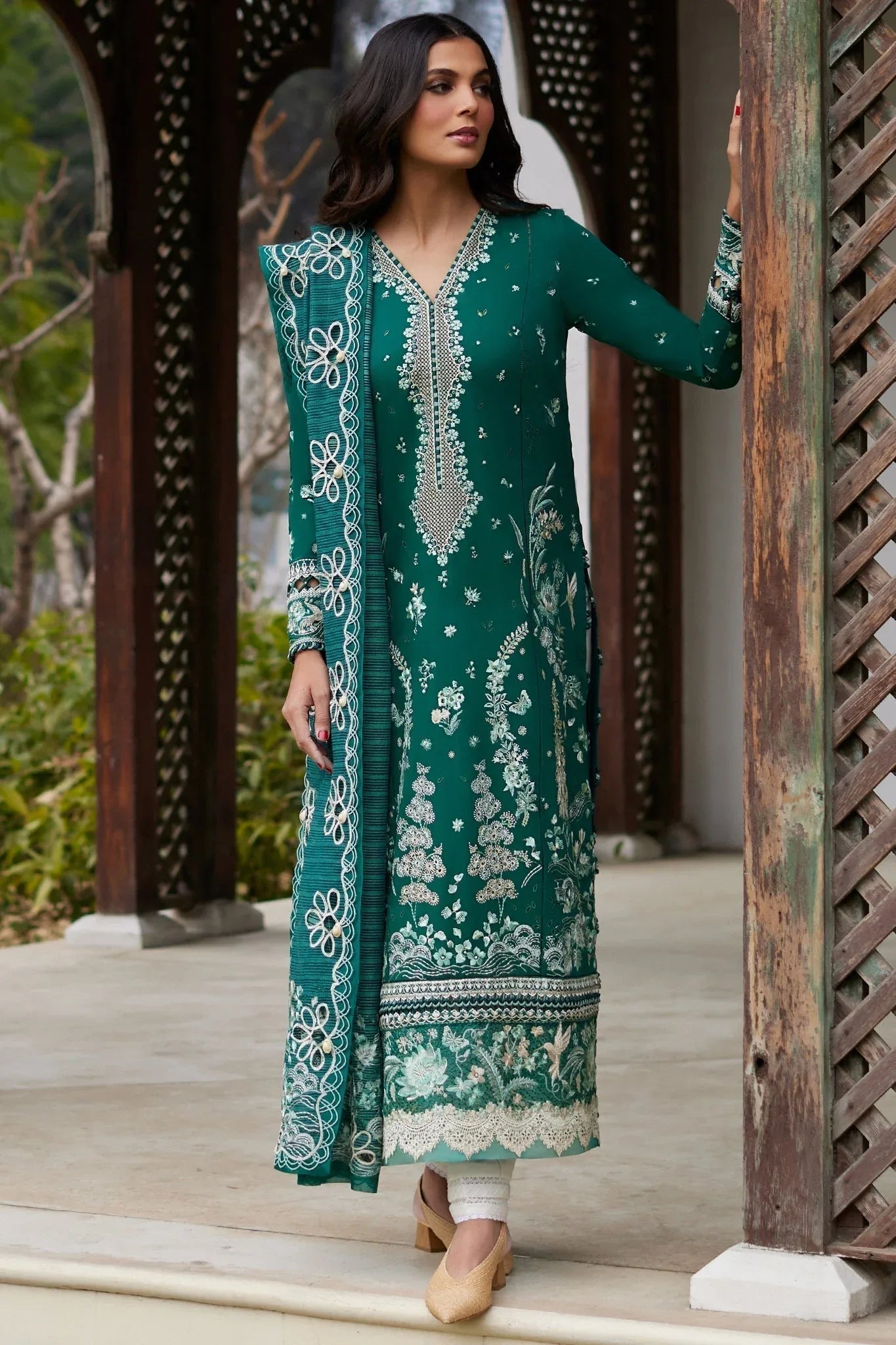 Elan | Lawn24 | NEDINE (EL24-02 A) - Rang-e-Khaas