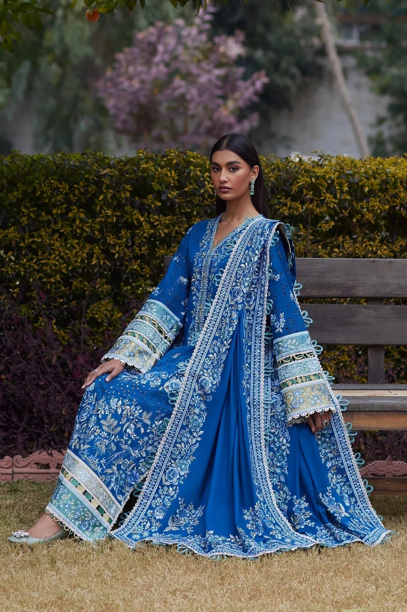 Elan | Lawn24 | IVANA (EL24-06 B) - Rang-e-Khaas