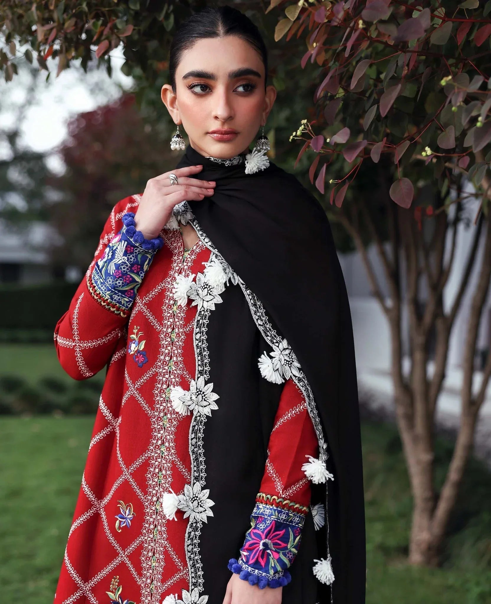 Republic Womenswear | Amaris Luxury Shawl 25 | Elara - Rang-e-Khaas