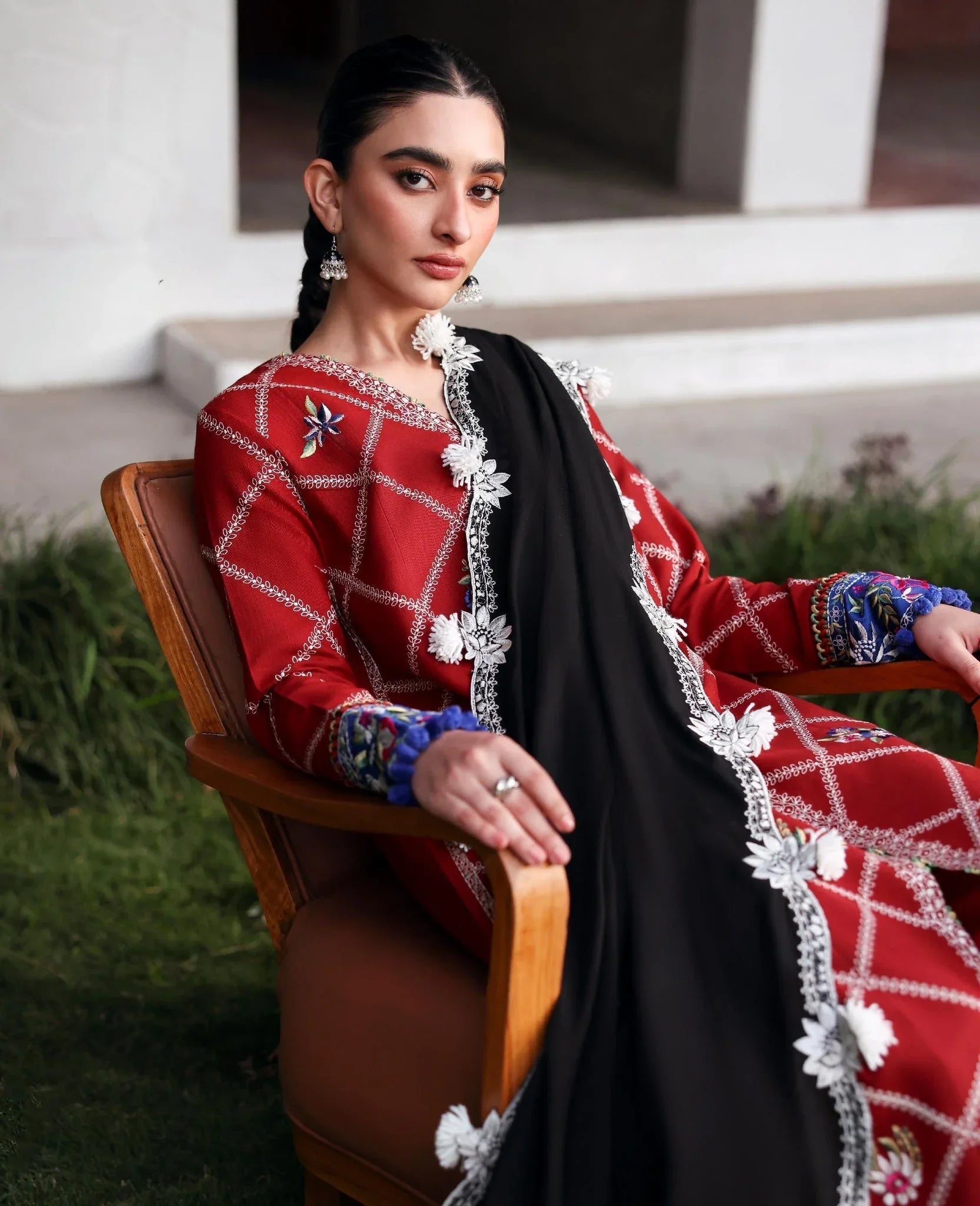 Republic Womenswear | Amaris Luxury Shawl 25 | Elara - Rang-e-Khaas
