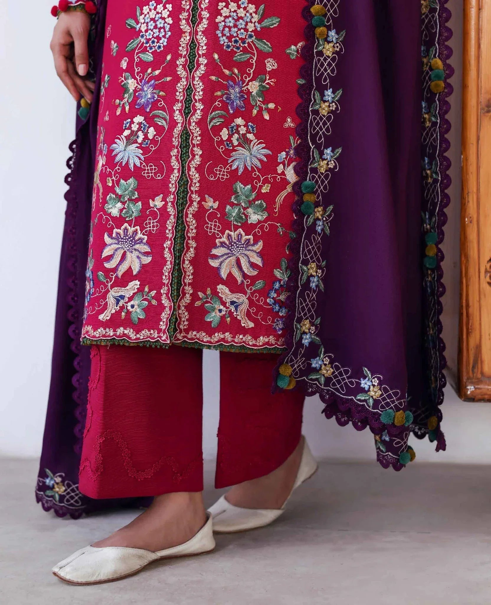 Republic Womenswear | Amaris Luxury Shawl 25 | Elaria - Rang-e-Khaas
