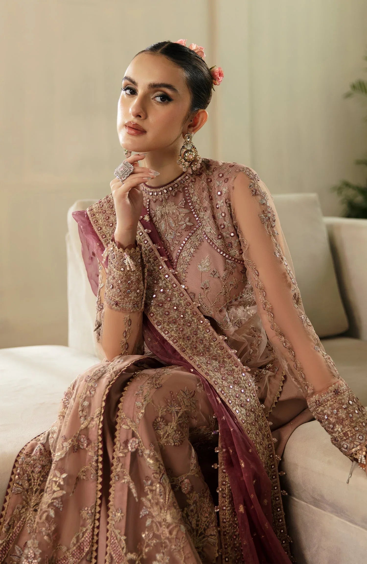 Eleshia | Zarin Wedding Formals 24 |  ROSEA - Rang-e-Khaas