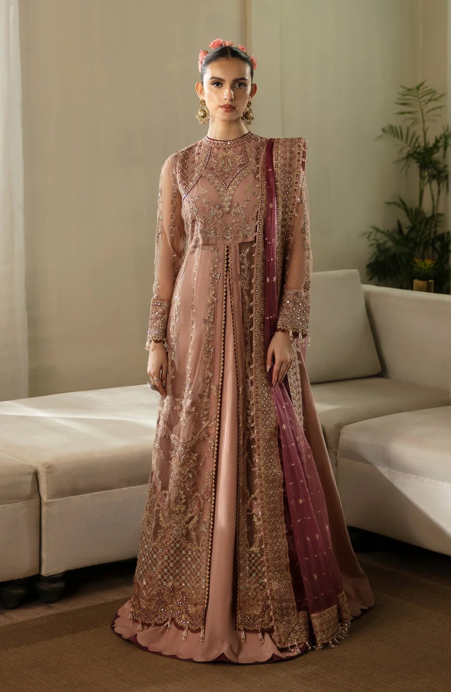 Eleshia | Zarin Wedding Formals 24 |  ROSEA - Rang-e-Khaas
