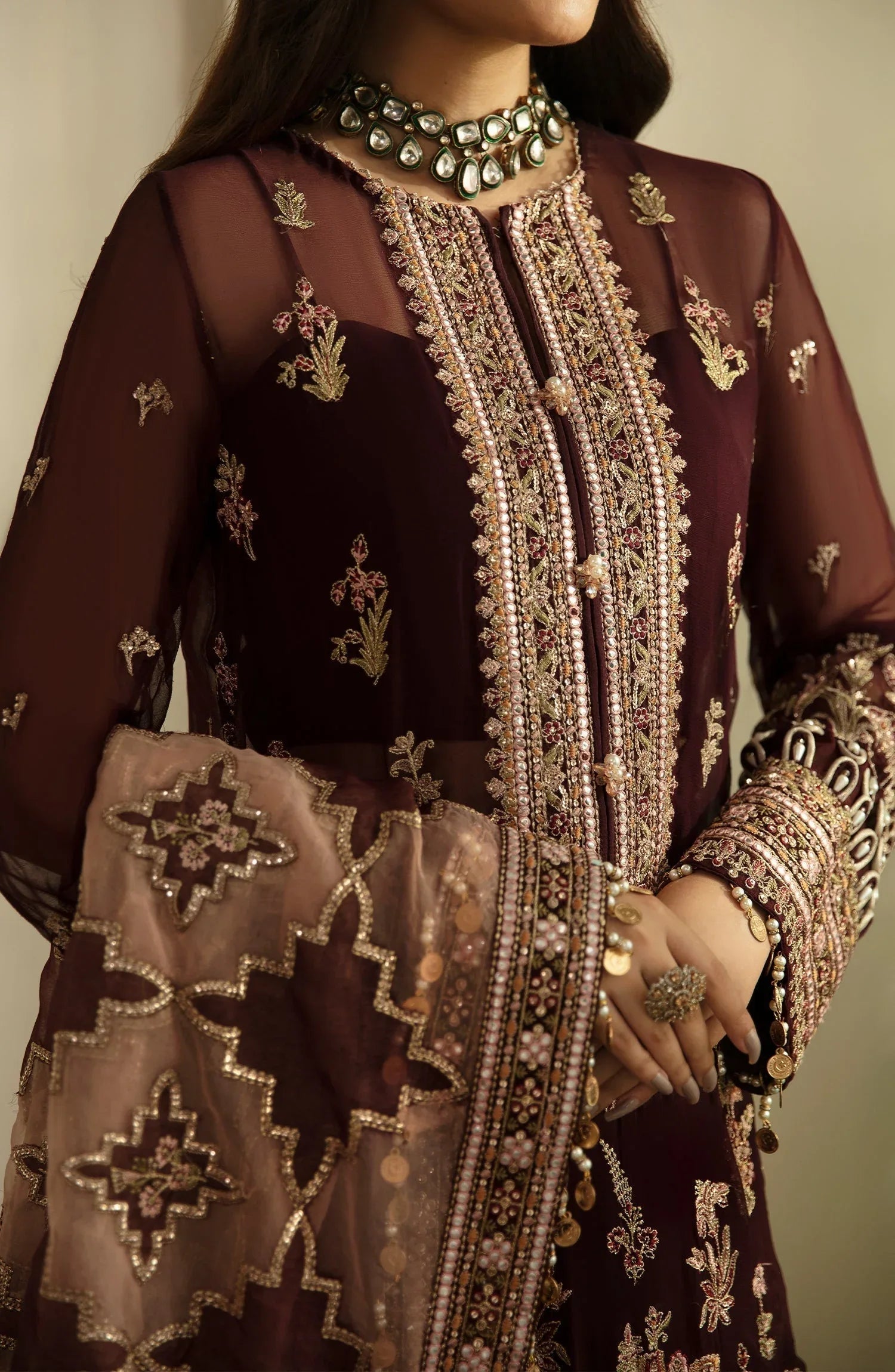 Eleshia | Zarin Wedding Formals 24 |  ZAIBA - Rang-e-Khaas