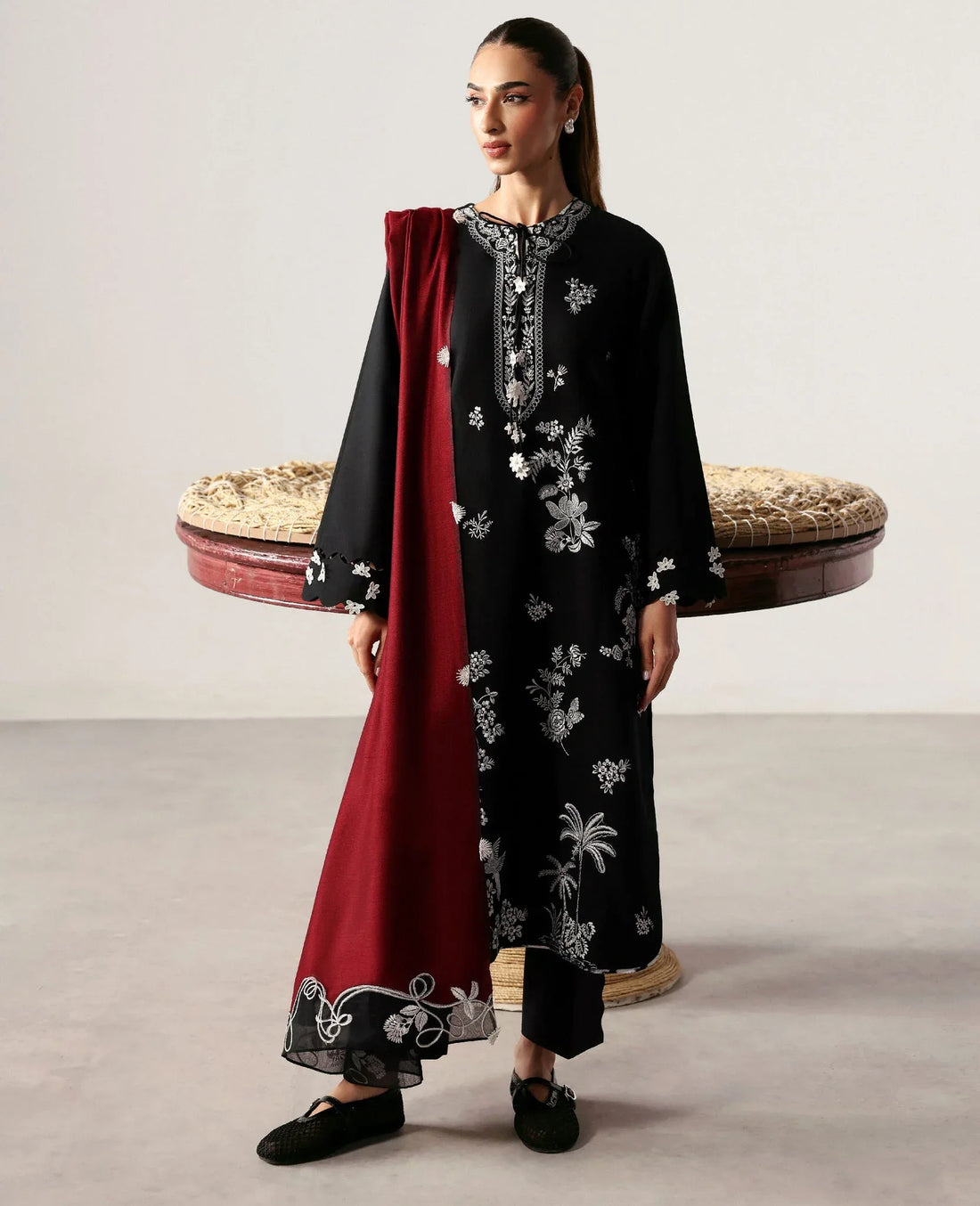 Republic Womenswear | Basics Winter 25 | Elise - Rang-e-Khaas