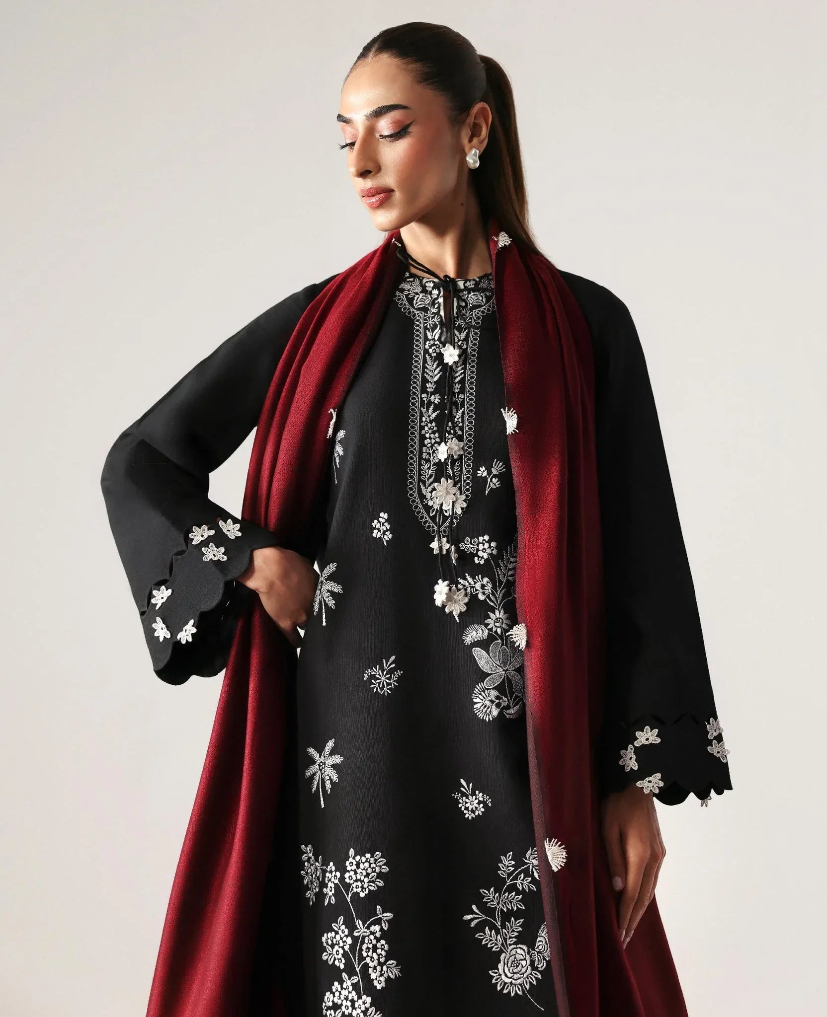 Republic Womenswear | Basics Winter 25 | Elise - Rang-e-Khaas