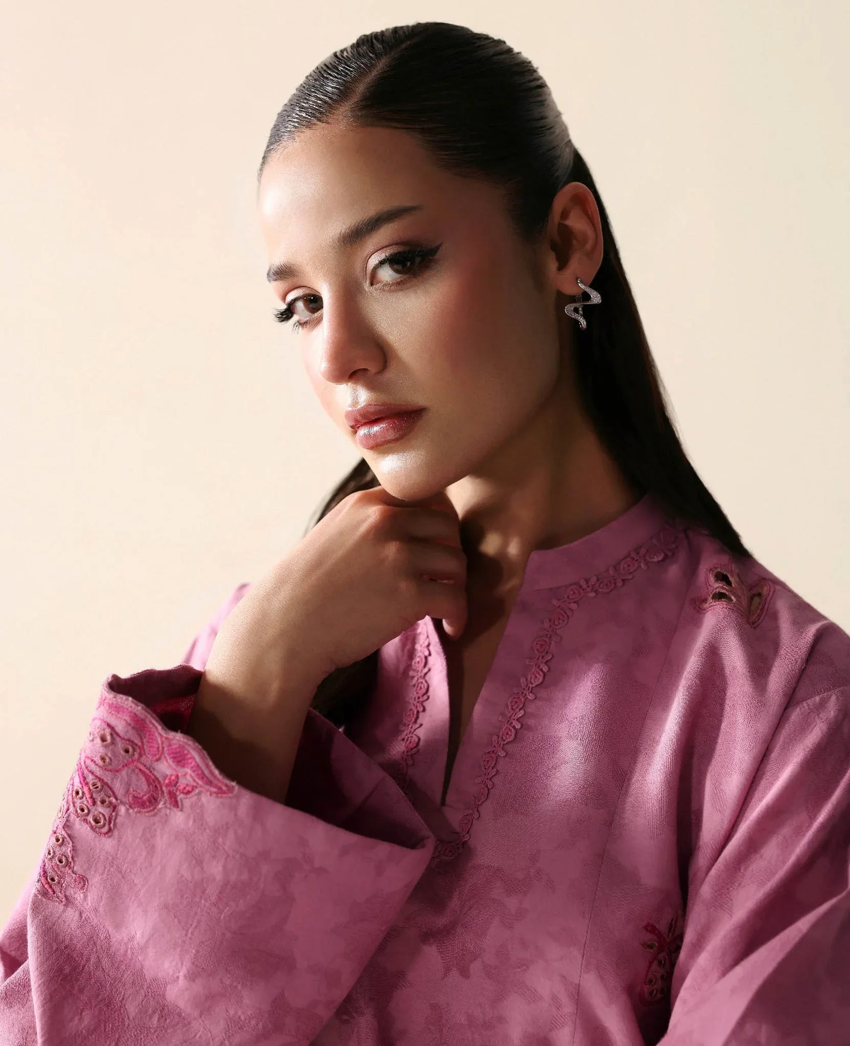 Republic Womenswear | Basics Winter 25 | Élora - Rang-e-Khaas