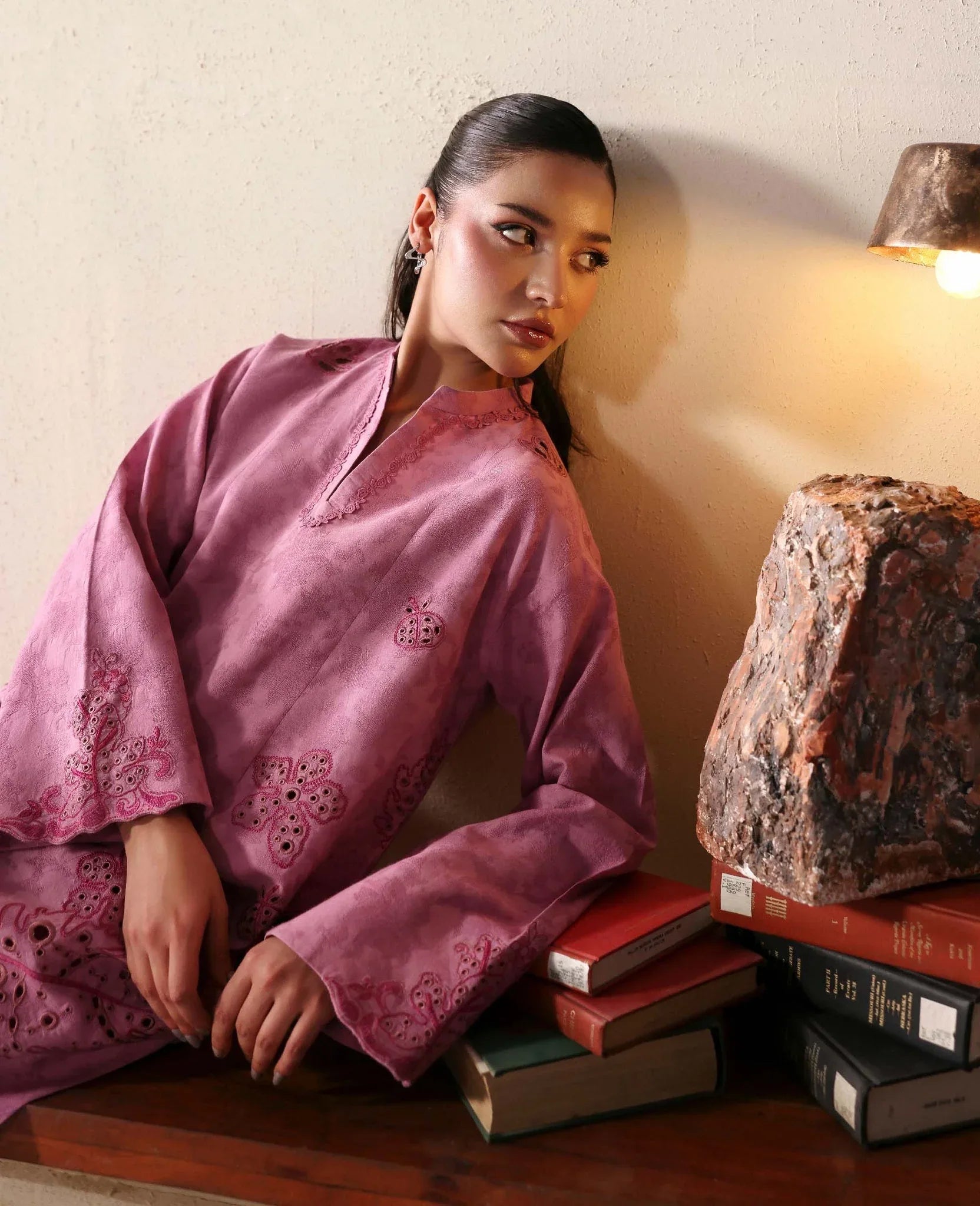 Republic Womenswear | Basics Winter 25 | Élora - Rang-e-Khaas
