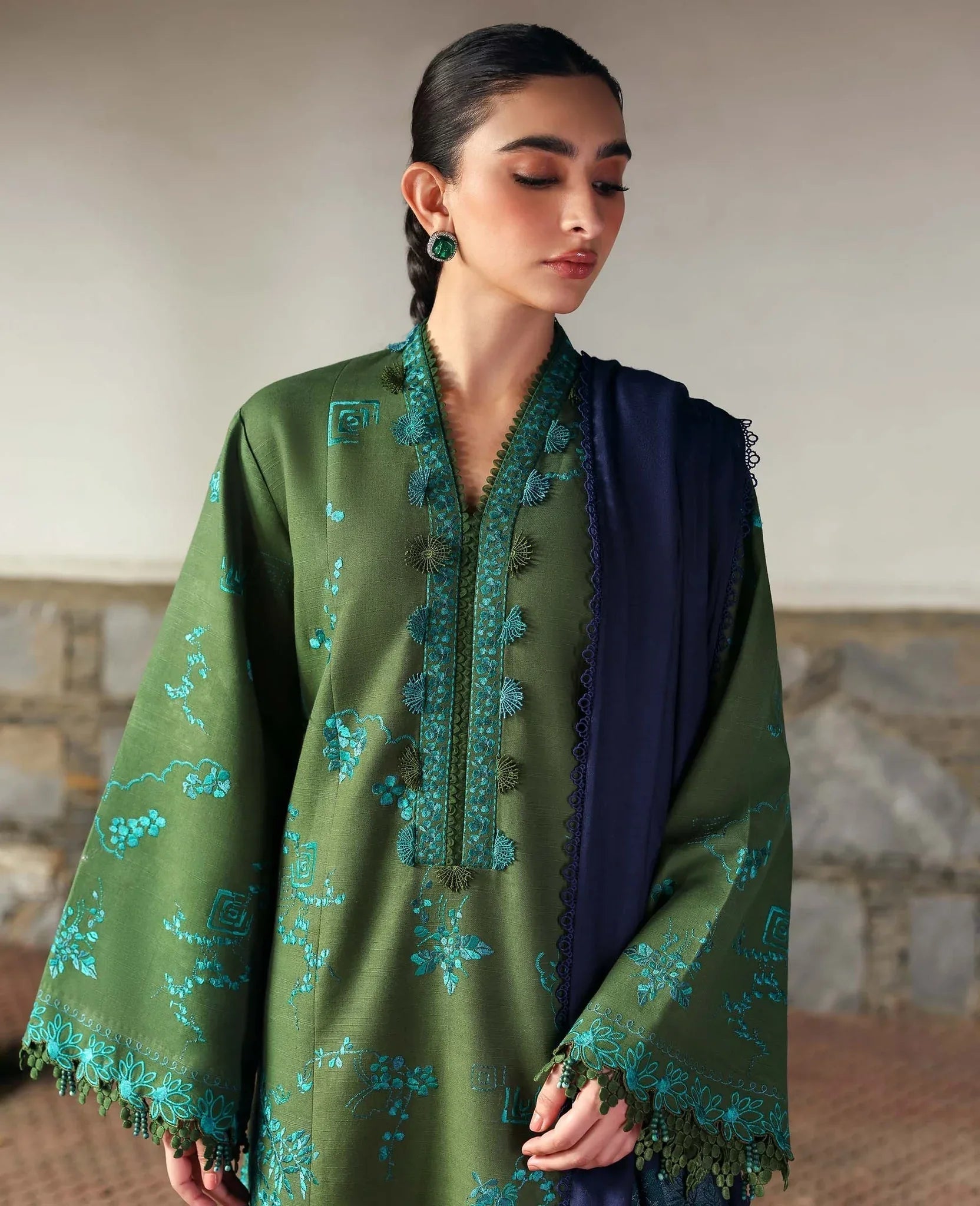 Republic Womenswear | Amaris Luxury Shawl 25 | Elysia - Rang-e-Khaas