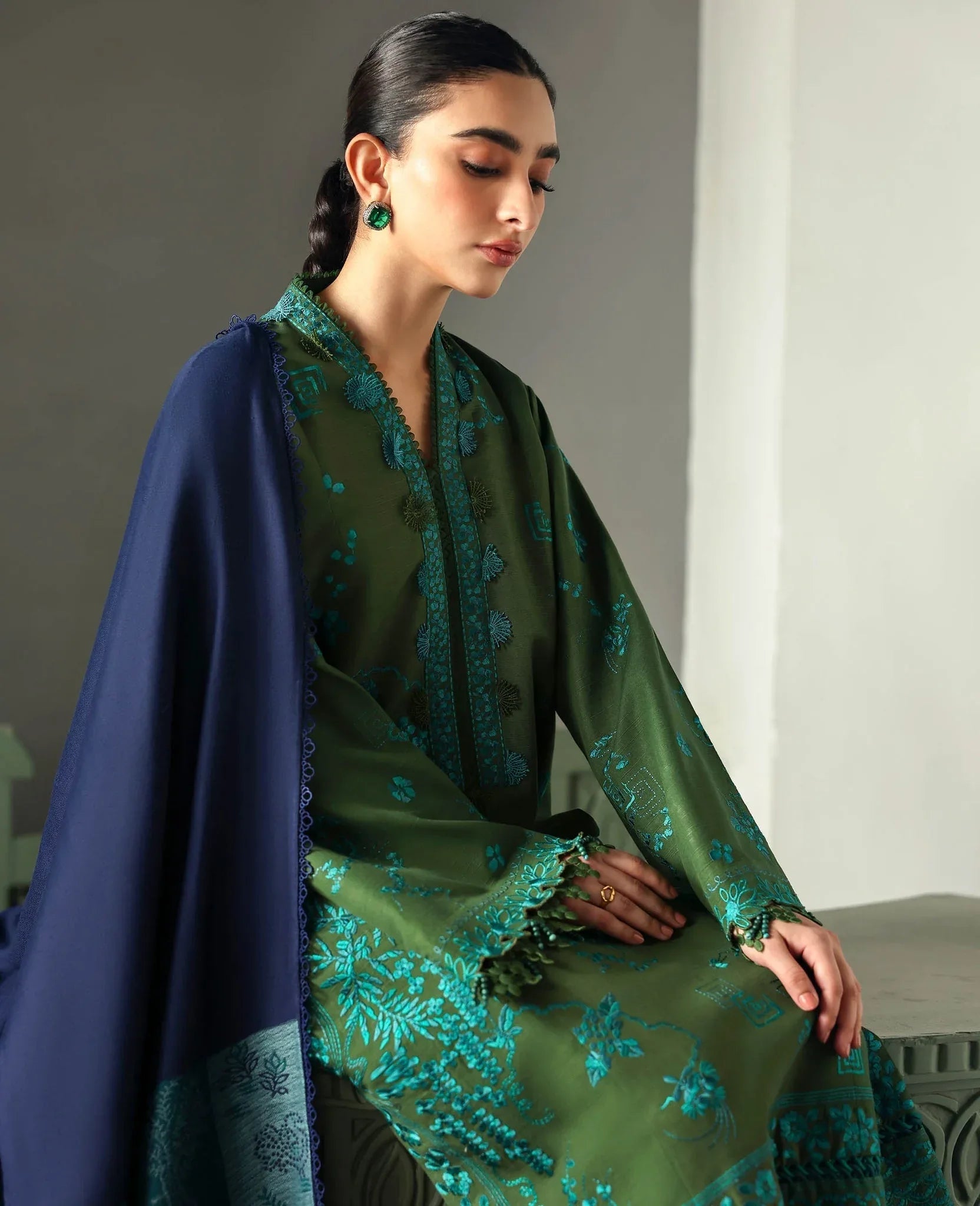 Republic Womenswear | Amaris Luxury Shawl 25 | Elysia - Rang-e-Khaas