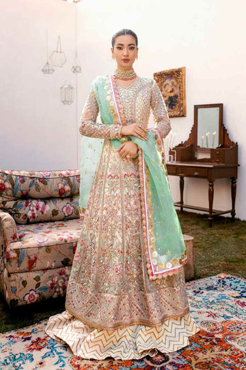 Ezra | Wedding Collection | Sage - Rang-e-Khaas