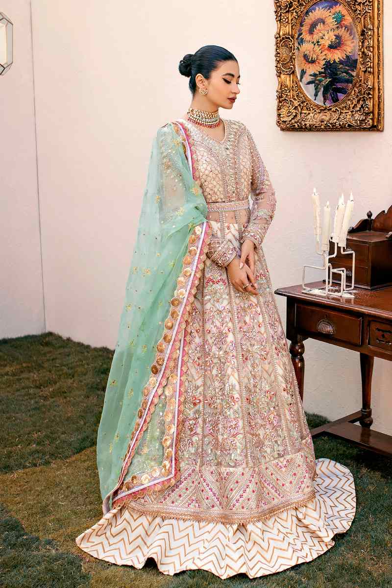 Ezra | Wedding Collection | Sage - Rang-e-Khaas