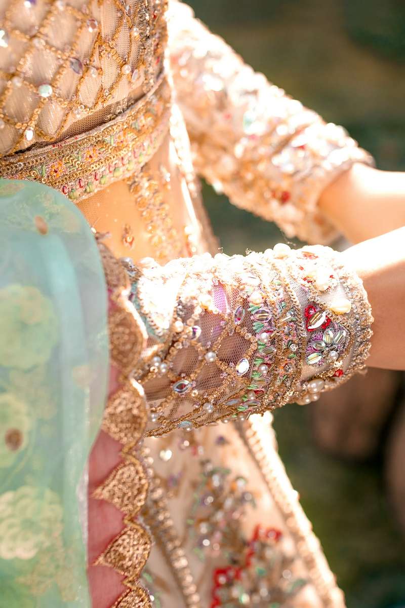 Ezra | Wedding Collection | Sage - Rang-e-Khaas