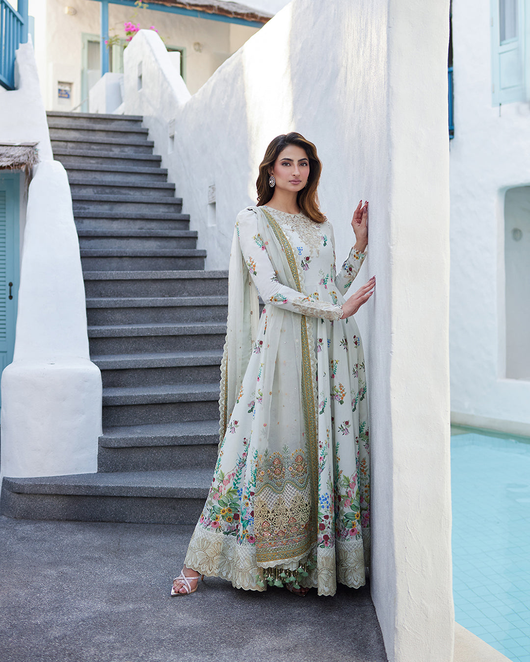 FAIZA SAQLAIN | Avelina - LAWN ' 24 - Rang-e-Khaas