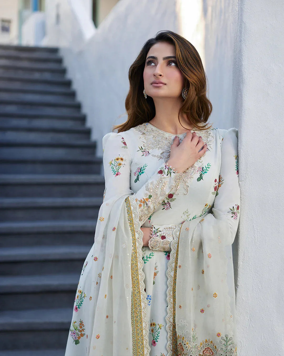 FAIZA SAQLAIN | Avelina - LAWN ' 24 - Rang-e-Khaas