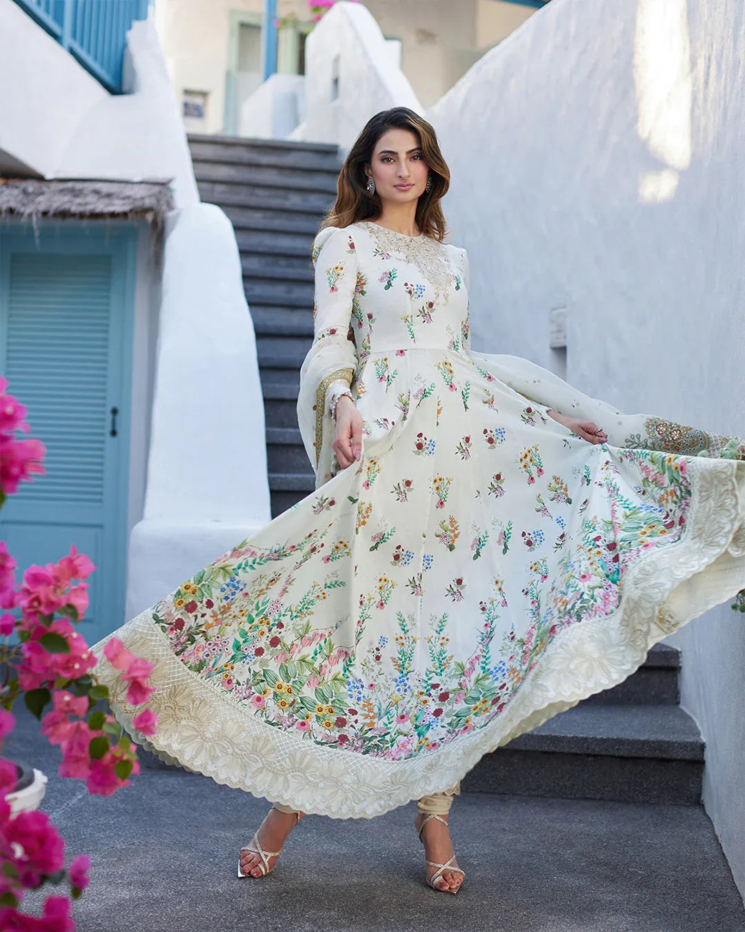 FAIZA SAQLAIN | Avelina - LAWN ' 24 - Rang-e-Khaas