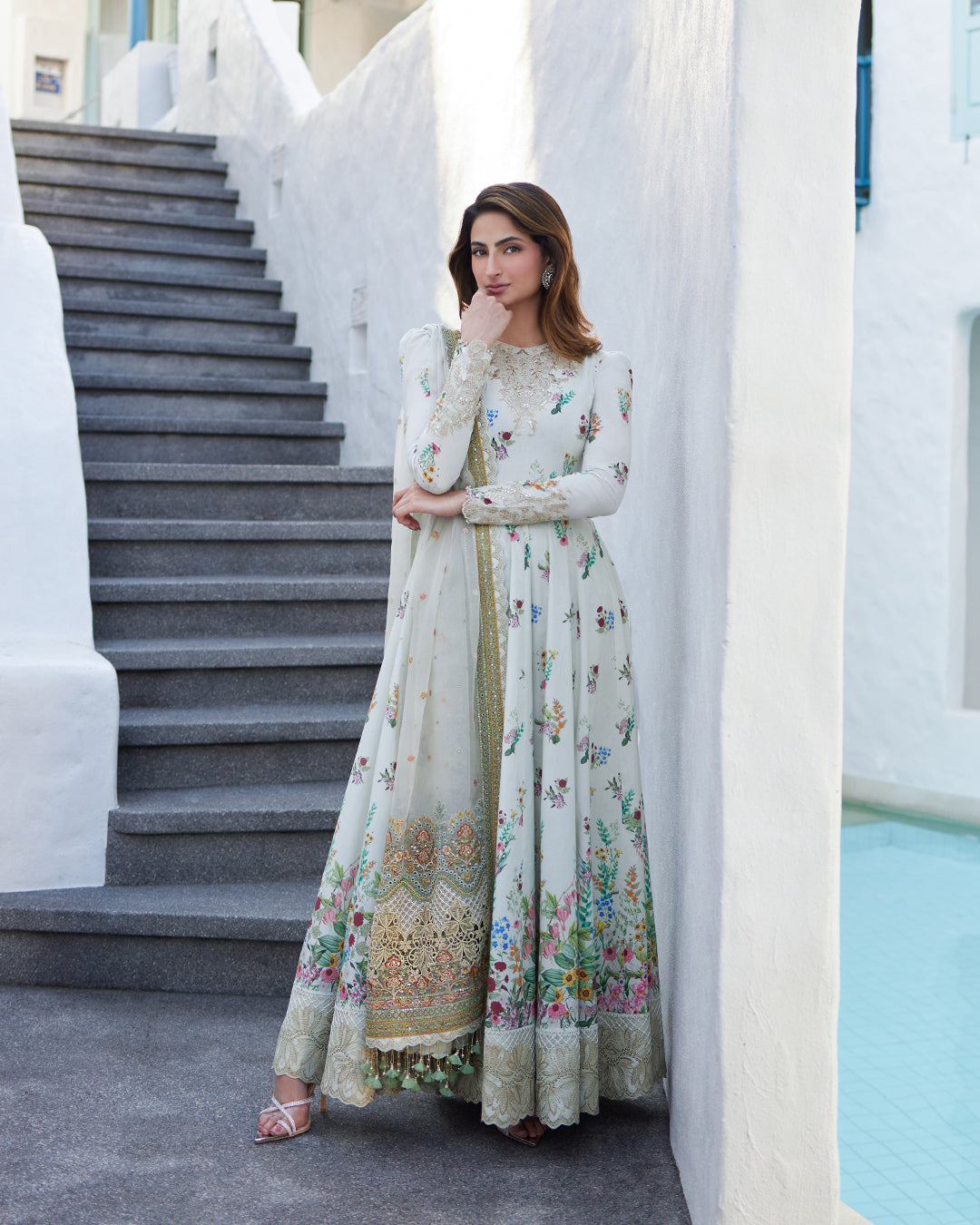 FAIZA SAQLAIN | Avelina - LAWN ' 24 - Rang-e-Khaas
