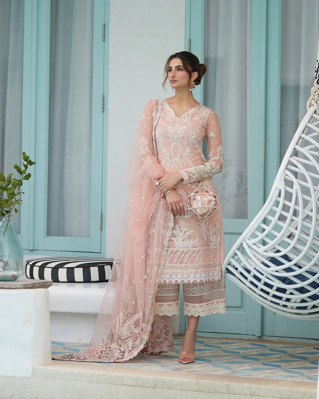 FAIZA SAQLAIN | Valetta - LAWN ' 24 - Rang-e-Khaas
