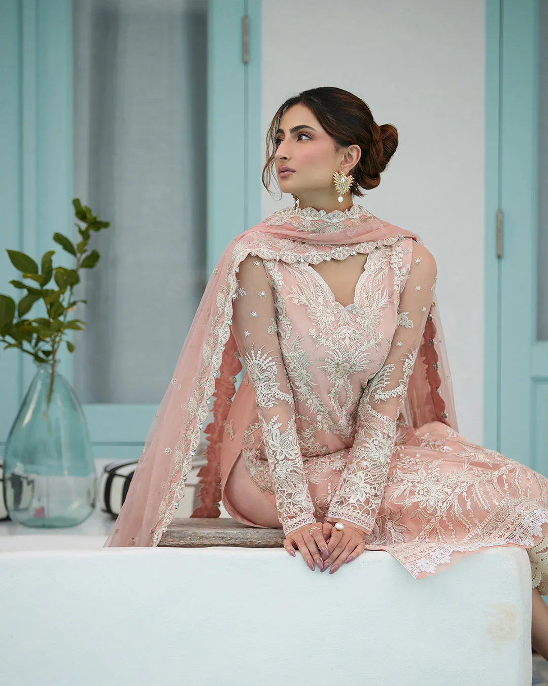 FAIZA SAQLAIN | Valetta - LAWN ' 24 - Rang-e-Khaas