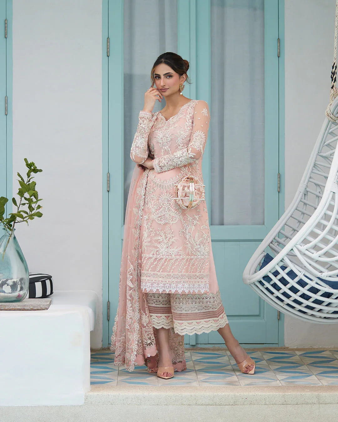 FAIZA SAQLAIN | Valetta - LAWN ' 24 - Rang-e-Khaas