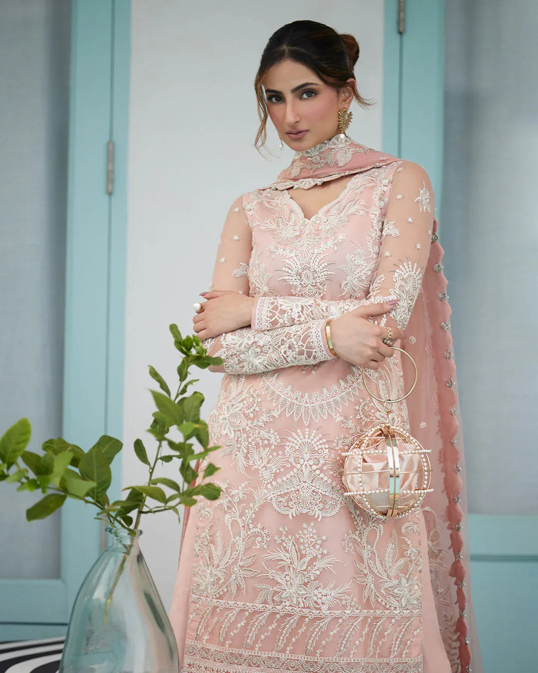 FAIZA SAQLAIN | Valetta - LAWN ' 24 - Rang-e-Khaas