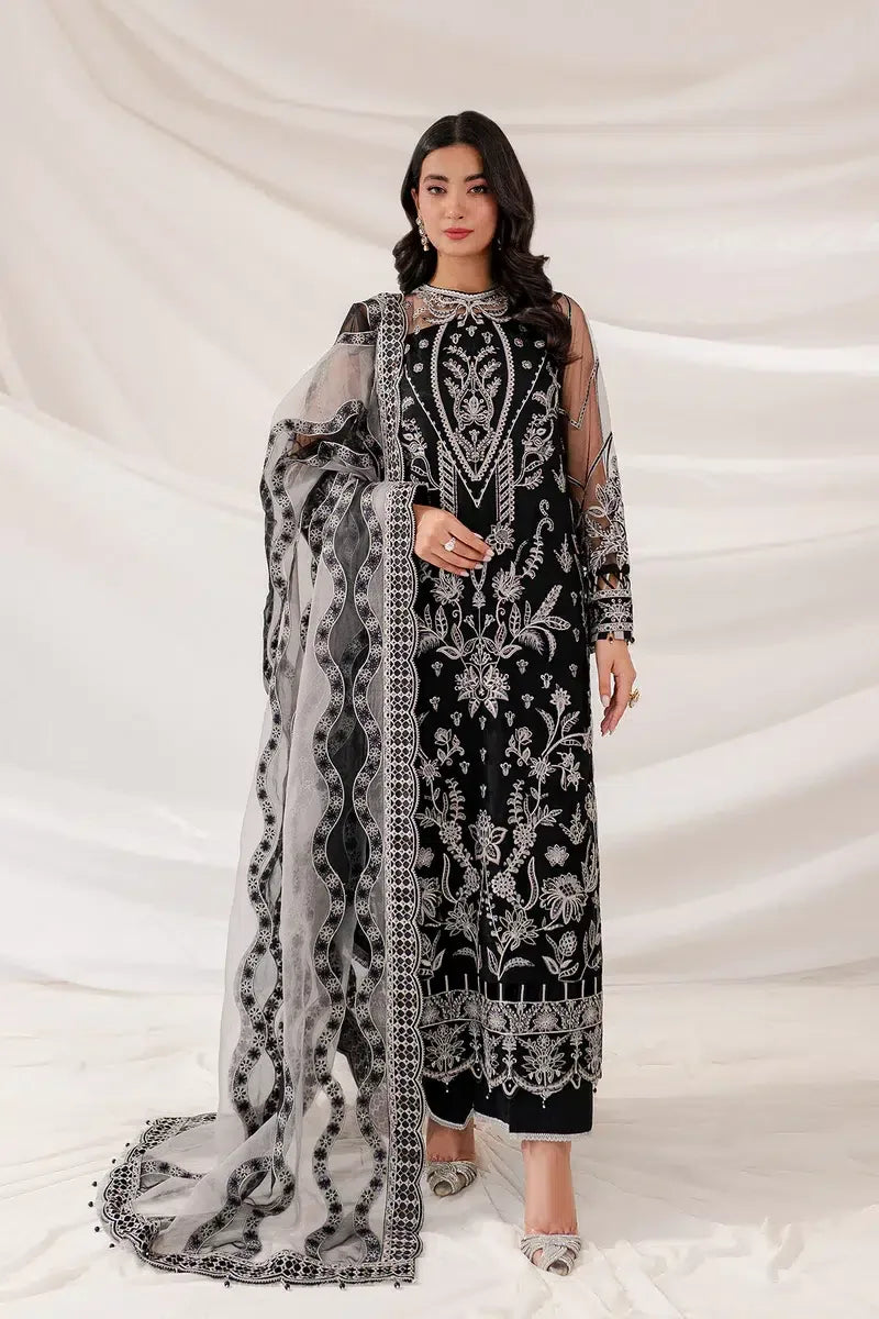 Farasha | Lumiere Luxury Collection 23 | Black Swan - Rang-e-Khaas