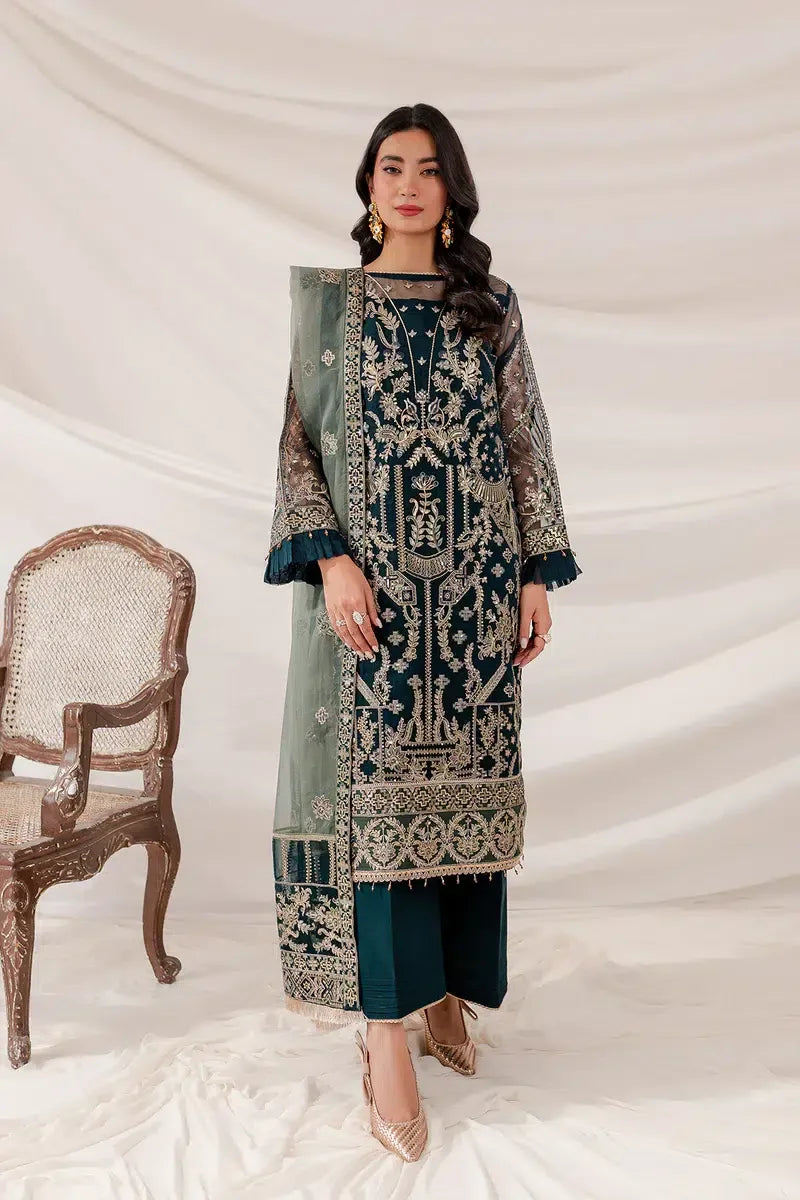 Farasha | Lumiere Luxury Collection 23 | Shamrock - Rang-e-Khaas