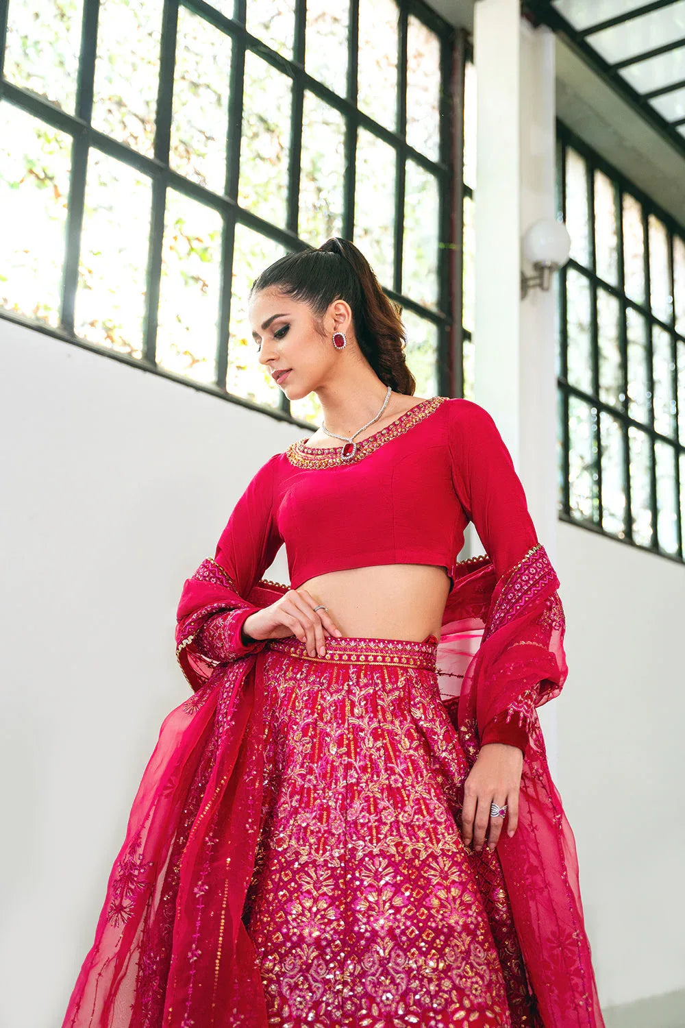 Saira Rizwan | Naqsh Festive | SRN24-04 Sharmas - Rang-e-Khaas