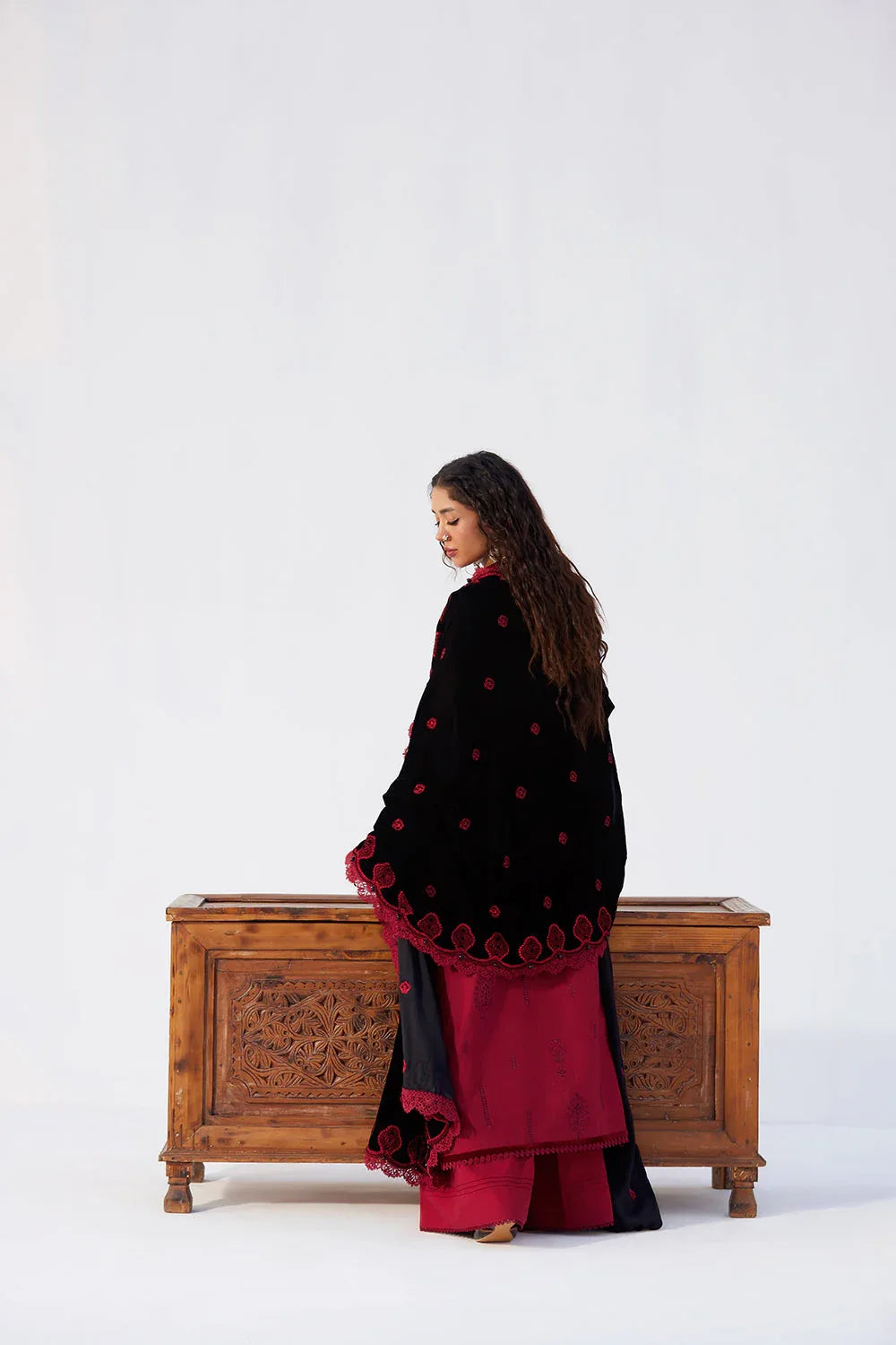Saira Rizwan | Winter Khaddar 25 | NAZNEEN-SRW25-04 - Rang-e-Khaas