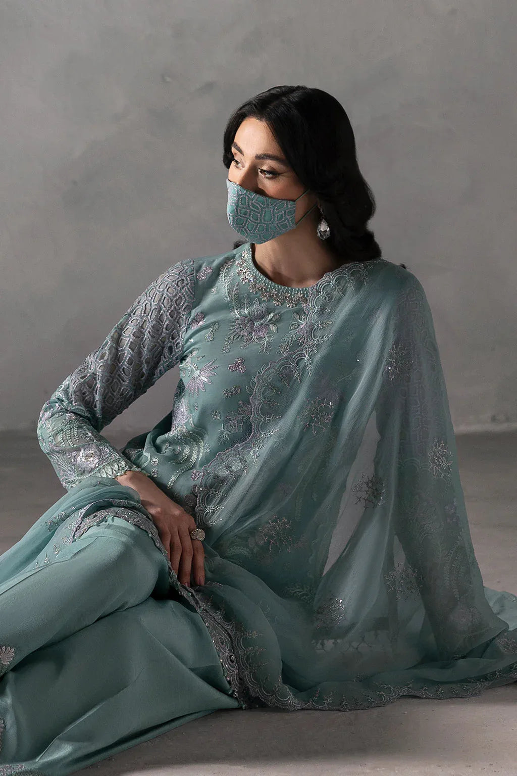 Flossie | Laconic Formals | FE - 905 B - Rang-e-Khaas