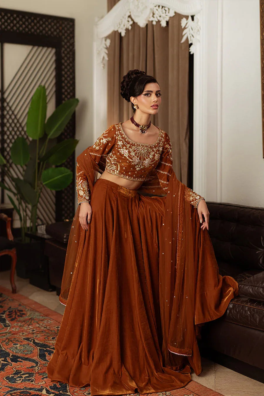 Saira Rizwan | Velvet Pret 25 | AMBERIN-SRVP25-11 - Rang-e-Khaas