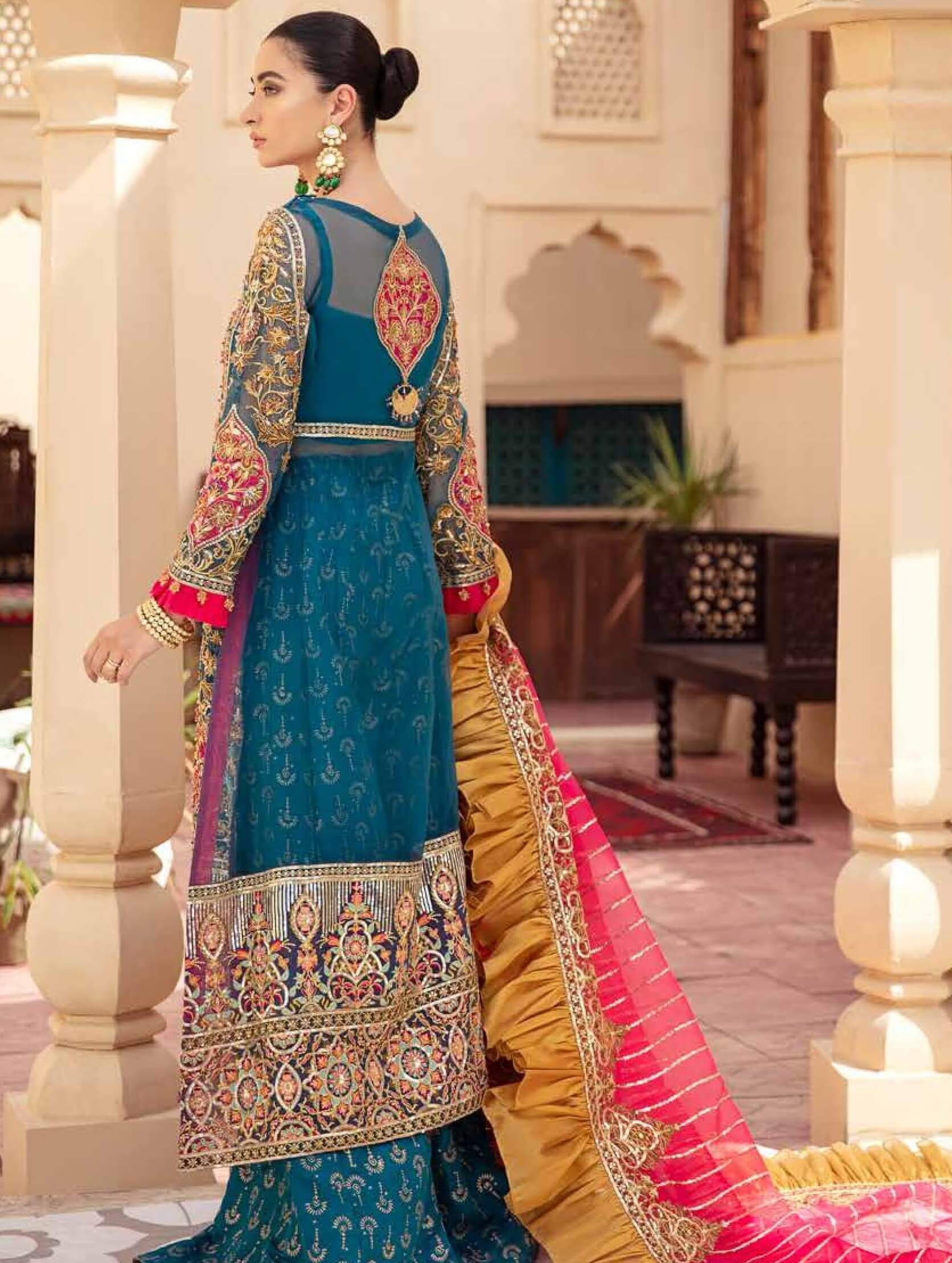 Maryum N Maria | Freesia Wedding Chiffon | FH-07 - Rang-e-Khaas