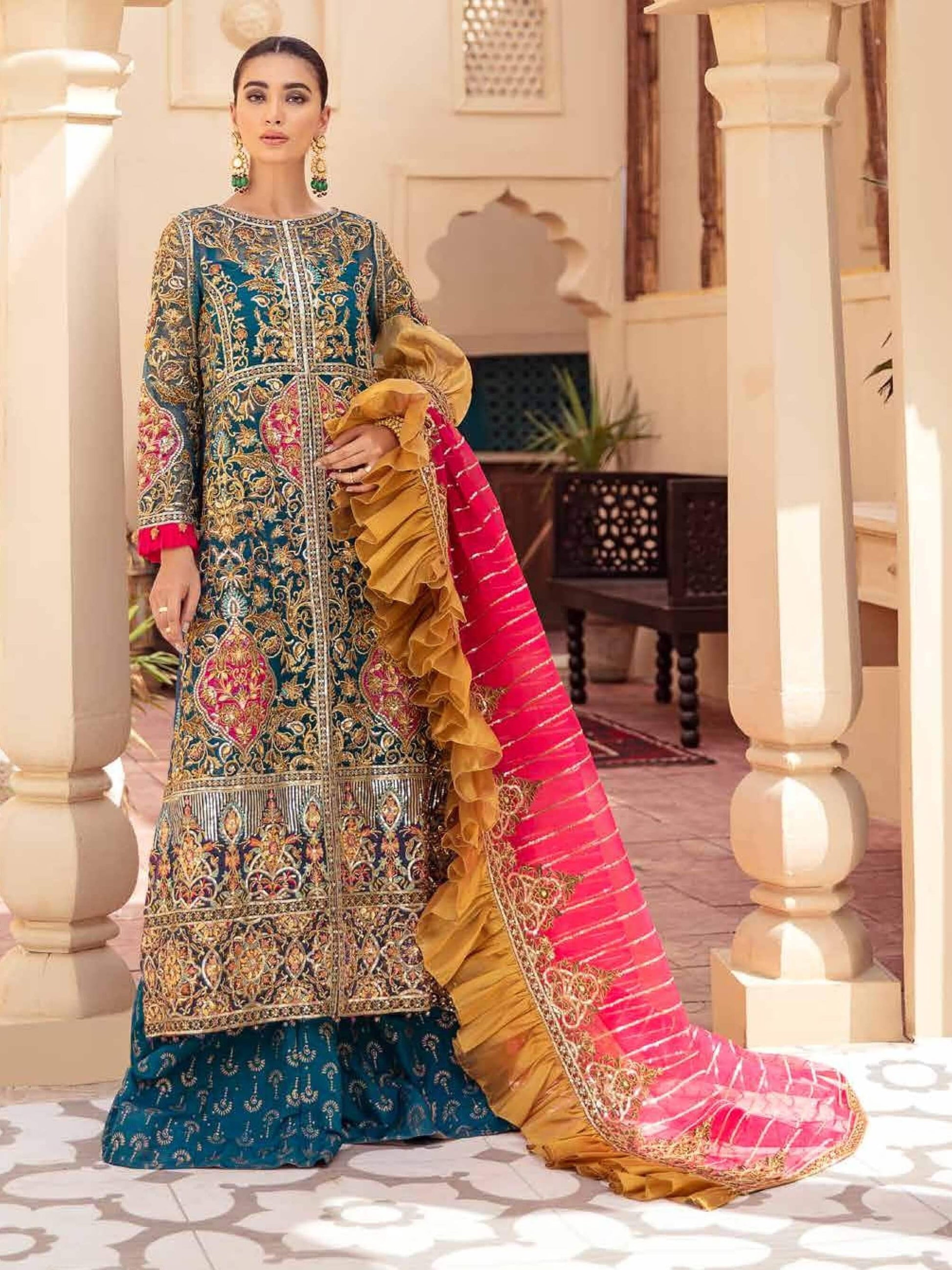 Maryum N Maria | Freesia Wedding Chiffon | FH-07 - Rang-e-Khaas