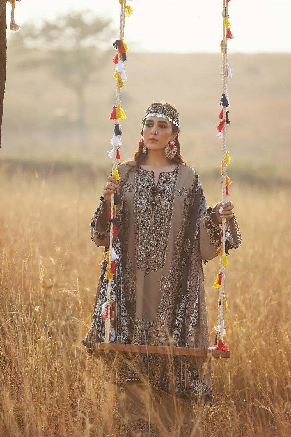 Saira Rizwan | Winter Khaddar 25 | RUKH-SRW25-02 - Rang-e-Khaas