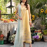 Izel | Meadow Muse Embroidered Lawn 25 | FLEURIS