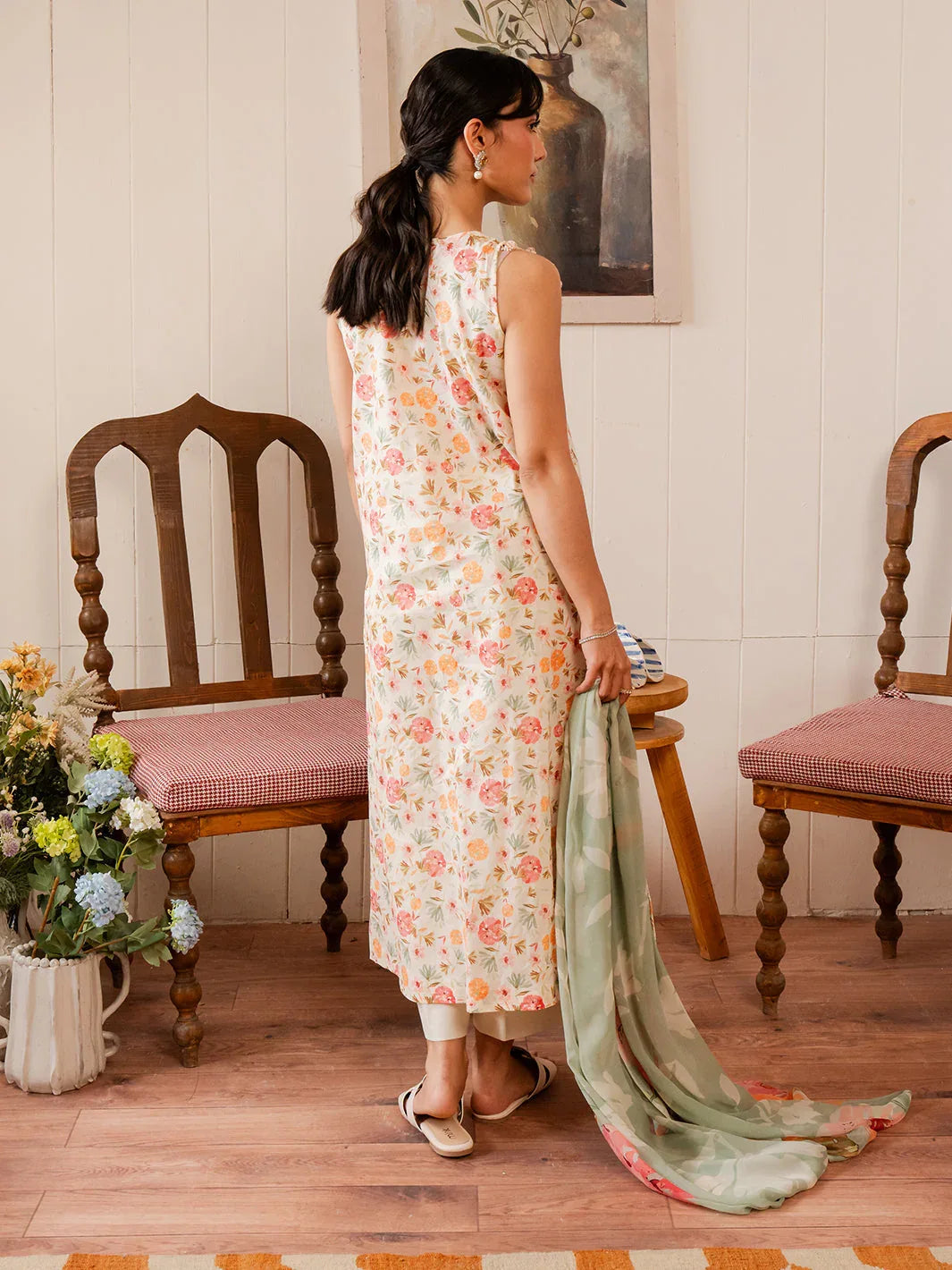 Izel | Oh Spring Lawn 25 | FLORA (B) - Rang-e-Khaas