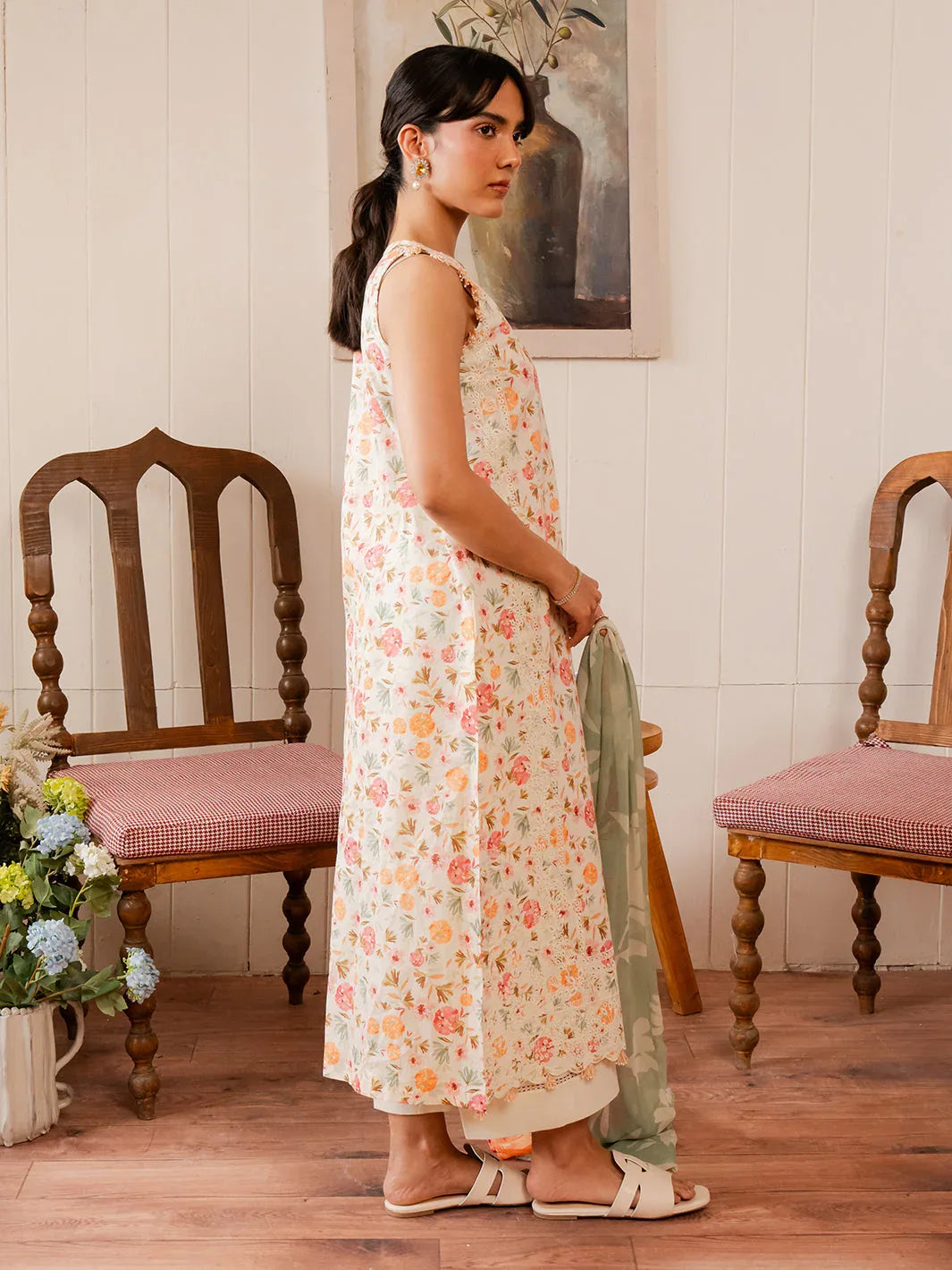 Izel | Oh Spring Lawn 25 | FLORA (B) - Rang-e-Khaas