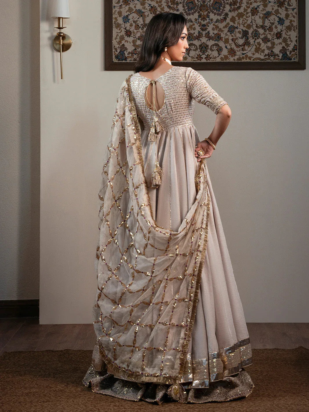 Faiza Faisal | Zareen Luxury Formals | DUCHESS - Rang-e-Khaas