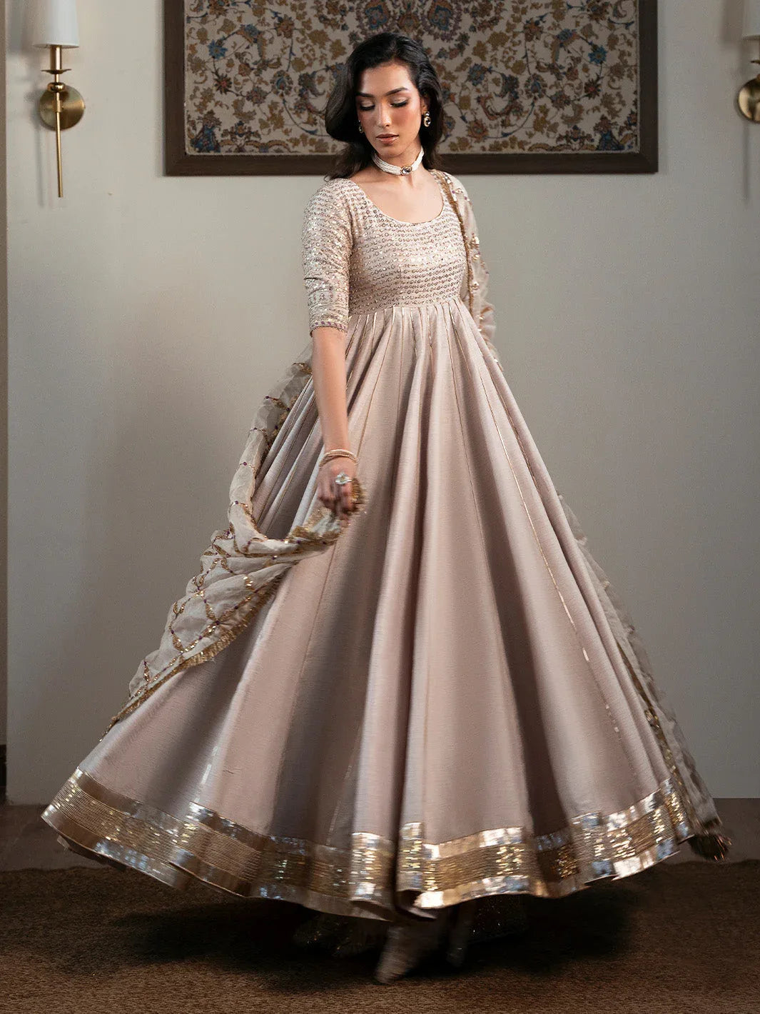 Faiza Faisal | Zareen Luxury Formals | DUCHESS - Rang-e-Khaas